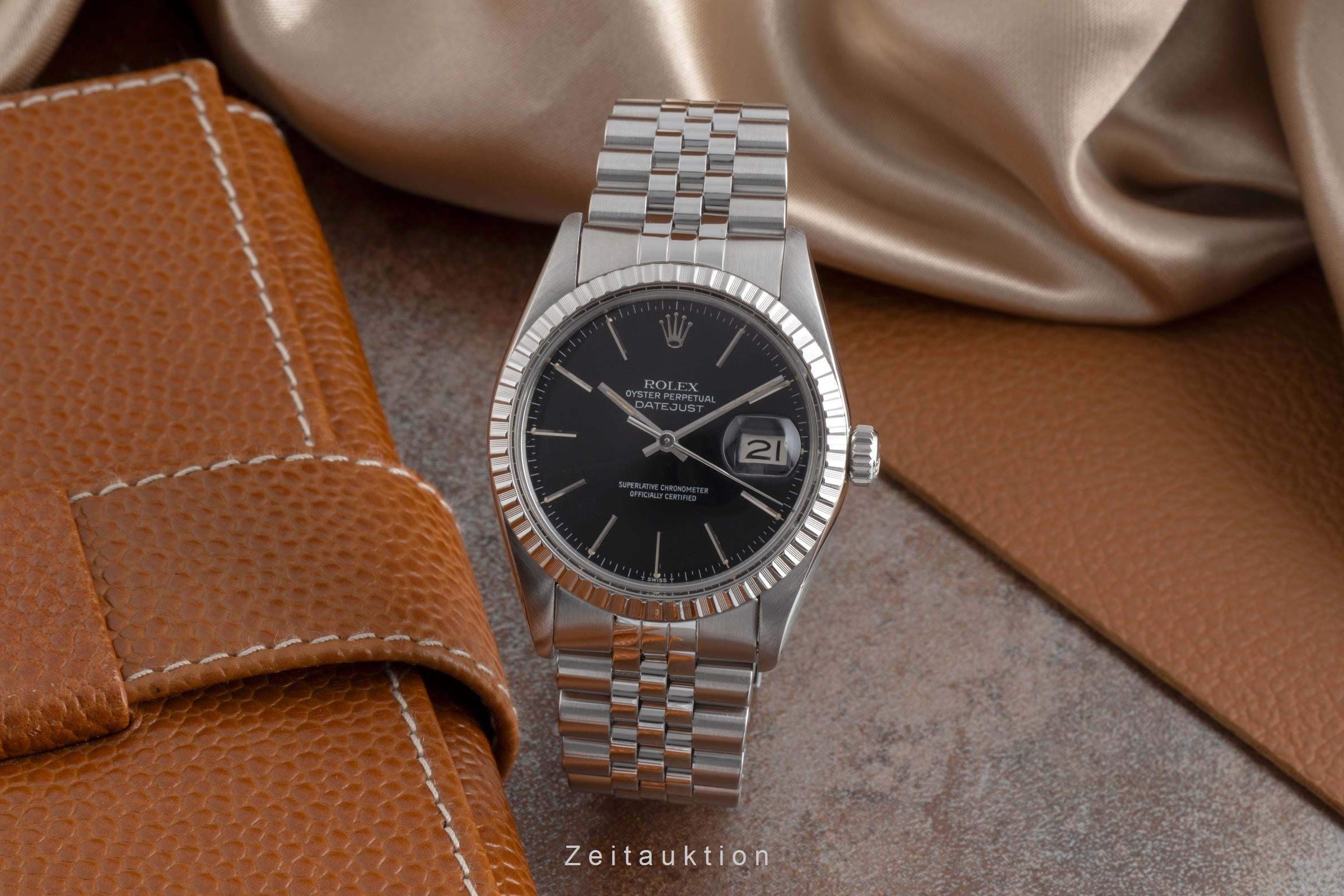 Rolex Datejust acciaio automatismo orologio da uomo 16030  [2405488]