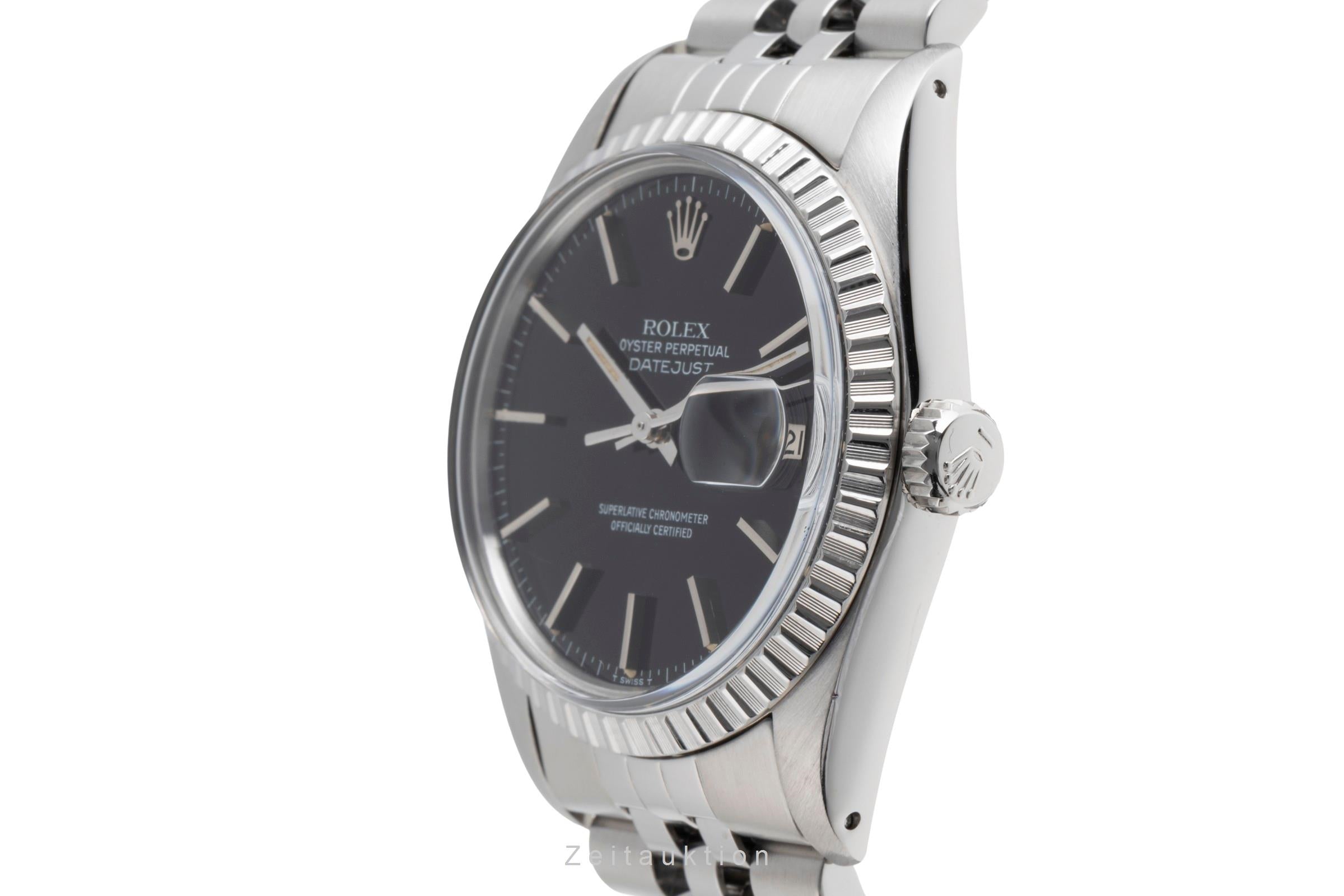 Rolex Datejust acciaio automatismo orologio da uomo 16030  [2405488]