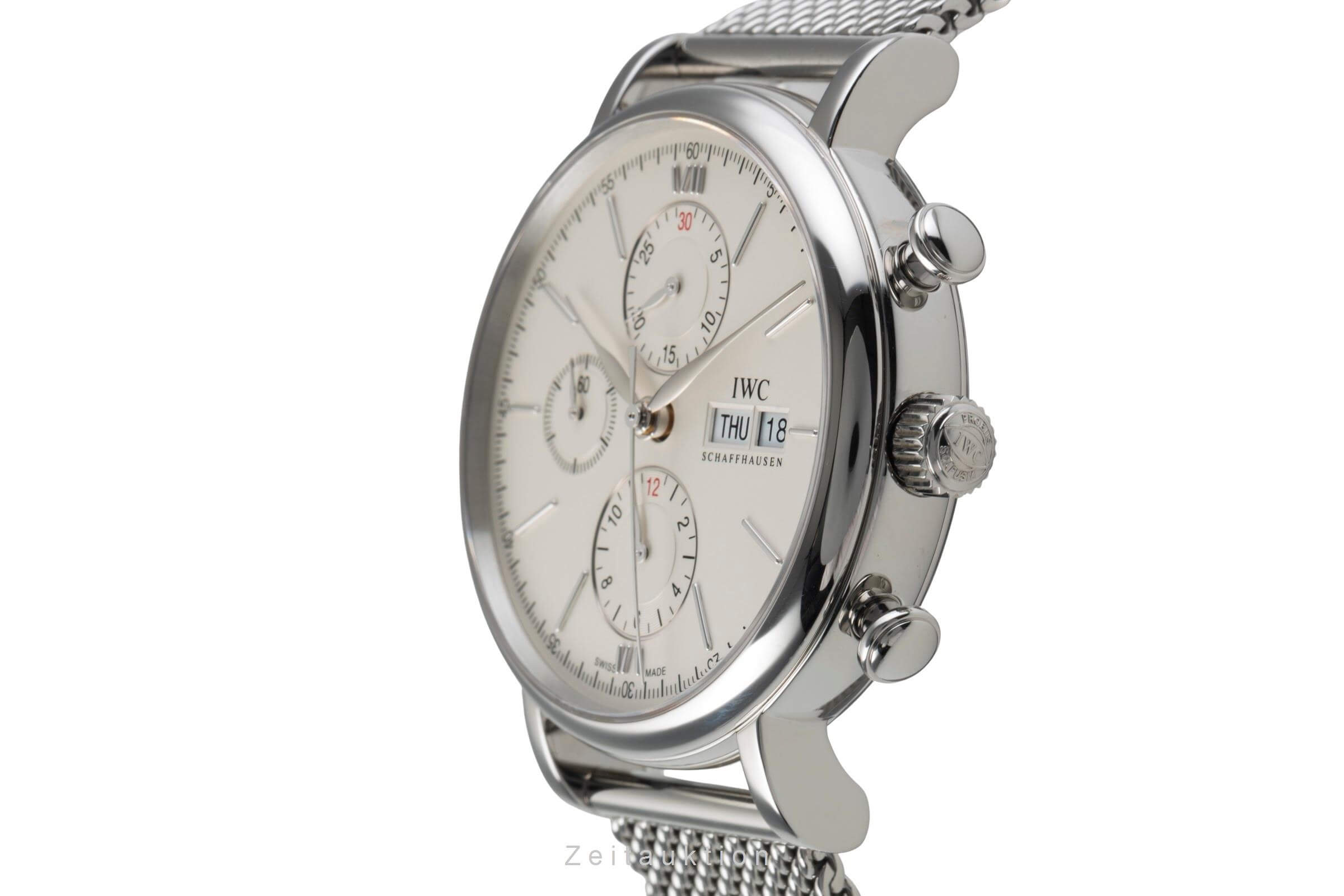 IWC Portofino chronograph steel automatic men's watch IW391009  [2405520]