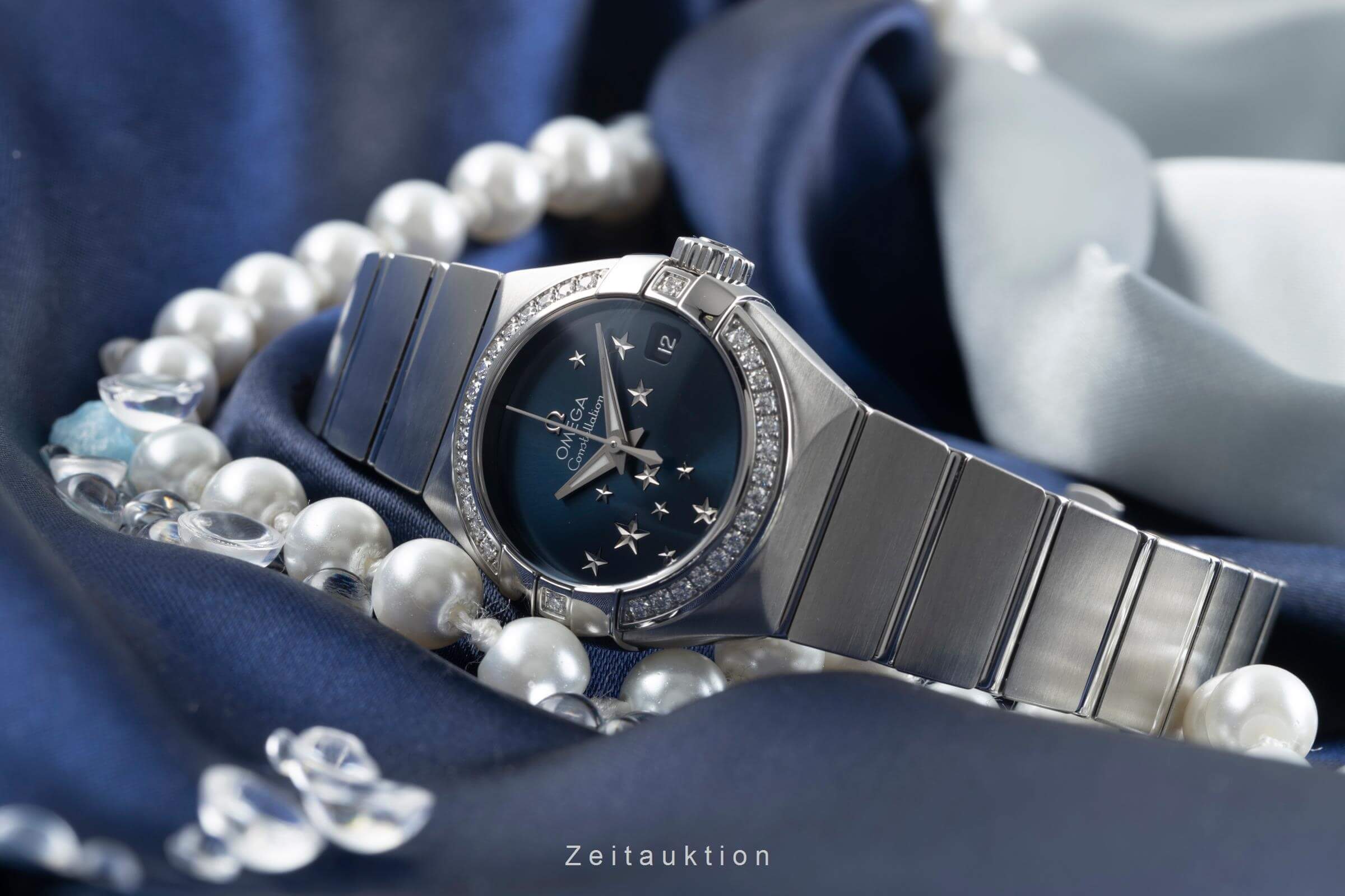 Omega Constellation acero automático reloj para damas  123.15.27.20.03.001  [2405544]