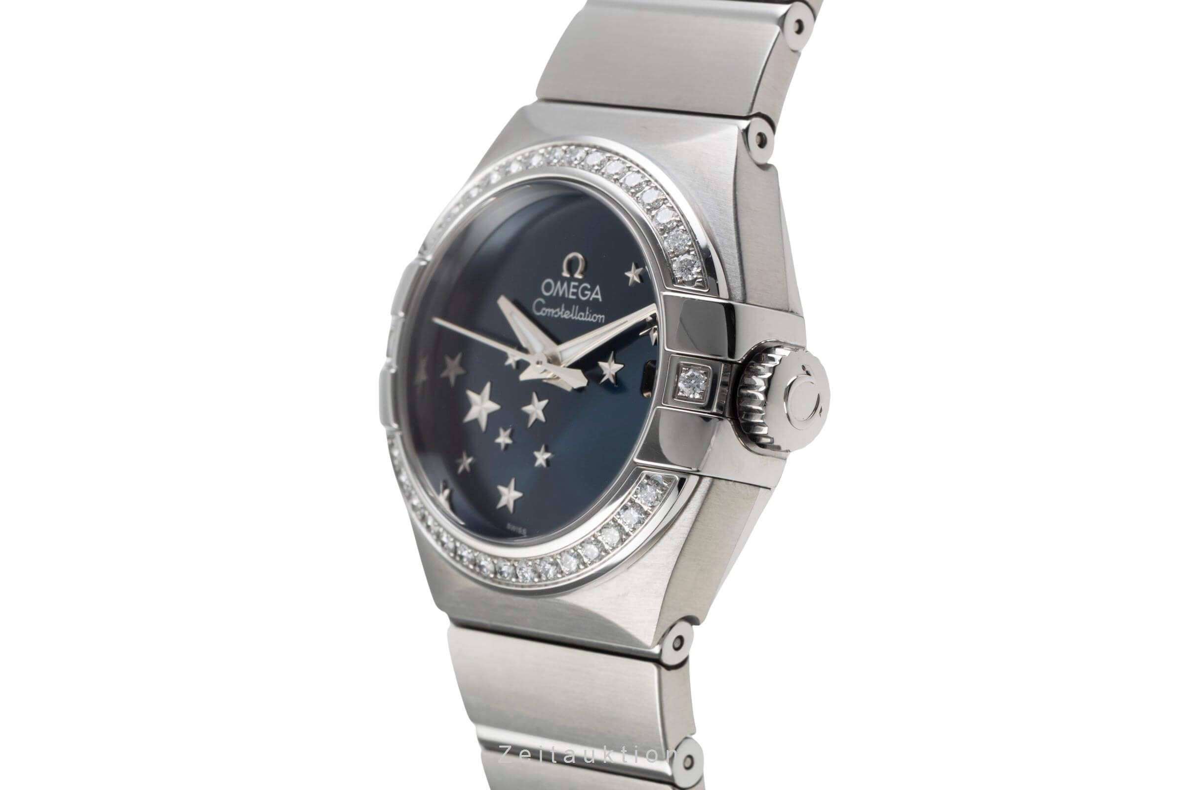 Omega Constellation acero automático reloj para damas  123.15.27.20.03.001  [2405544]