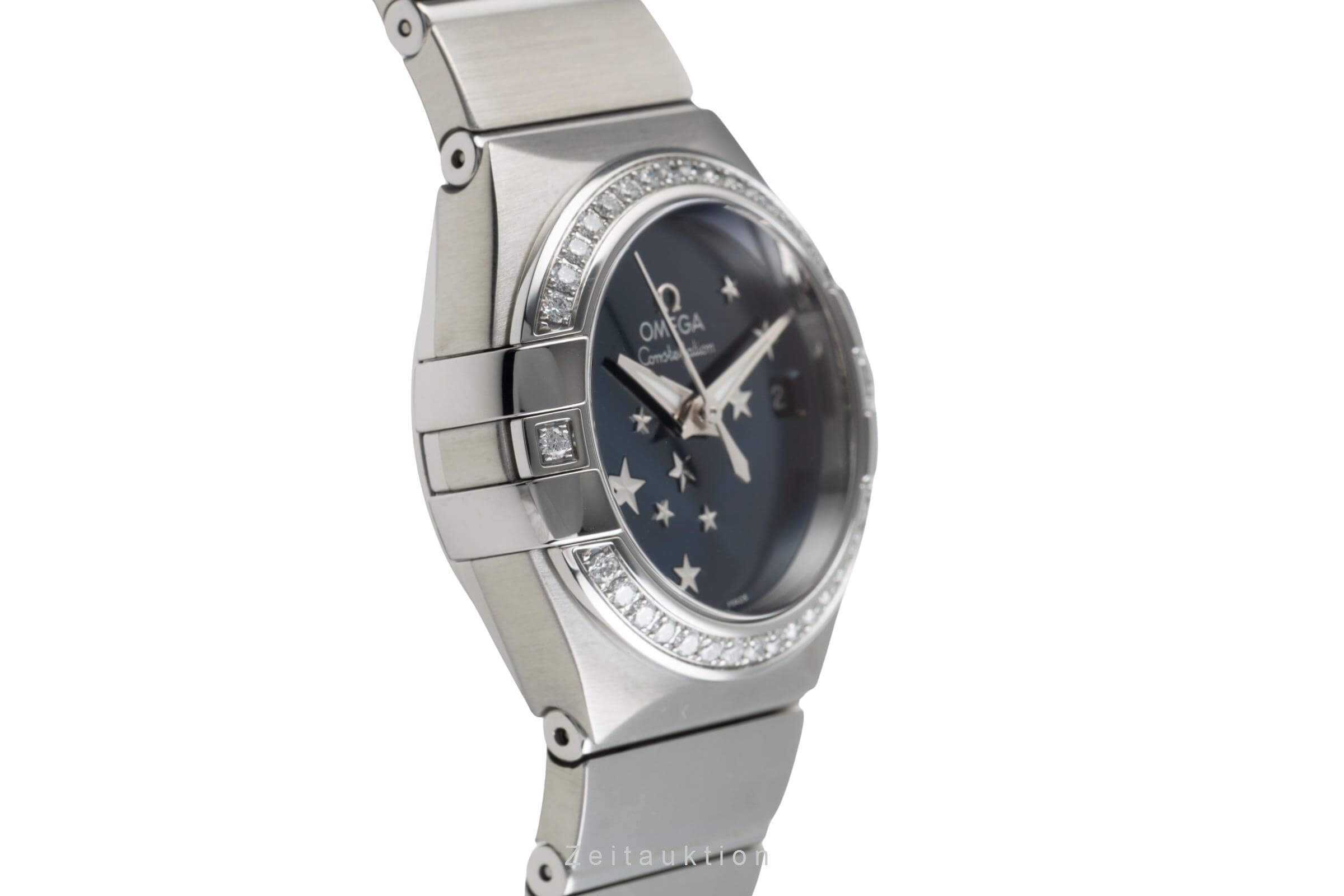 Omega Constellation acero automático reloj para damas  123.15.27.20.03.001  [2405544]