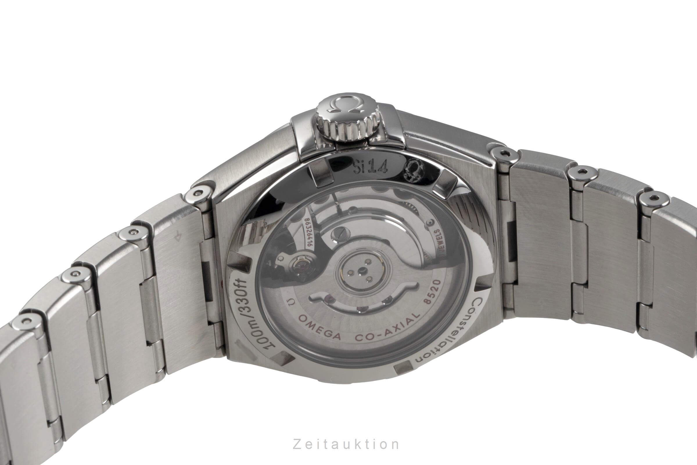 Omega Constellation acero automático reloj para damas  123.15.27.20.03.001  [2405544]