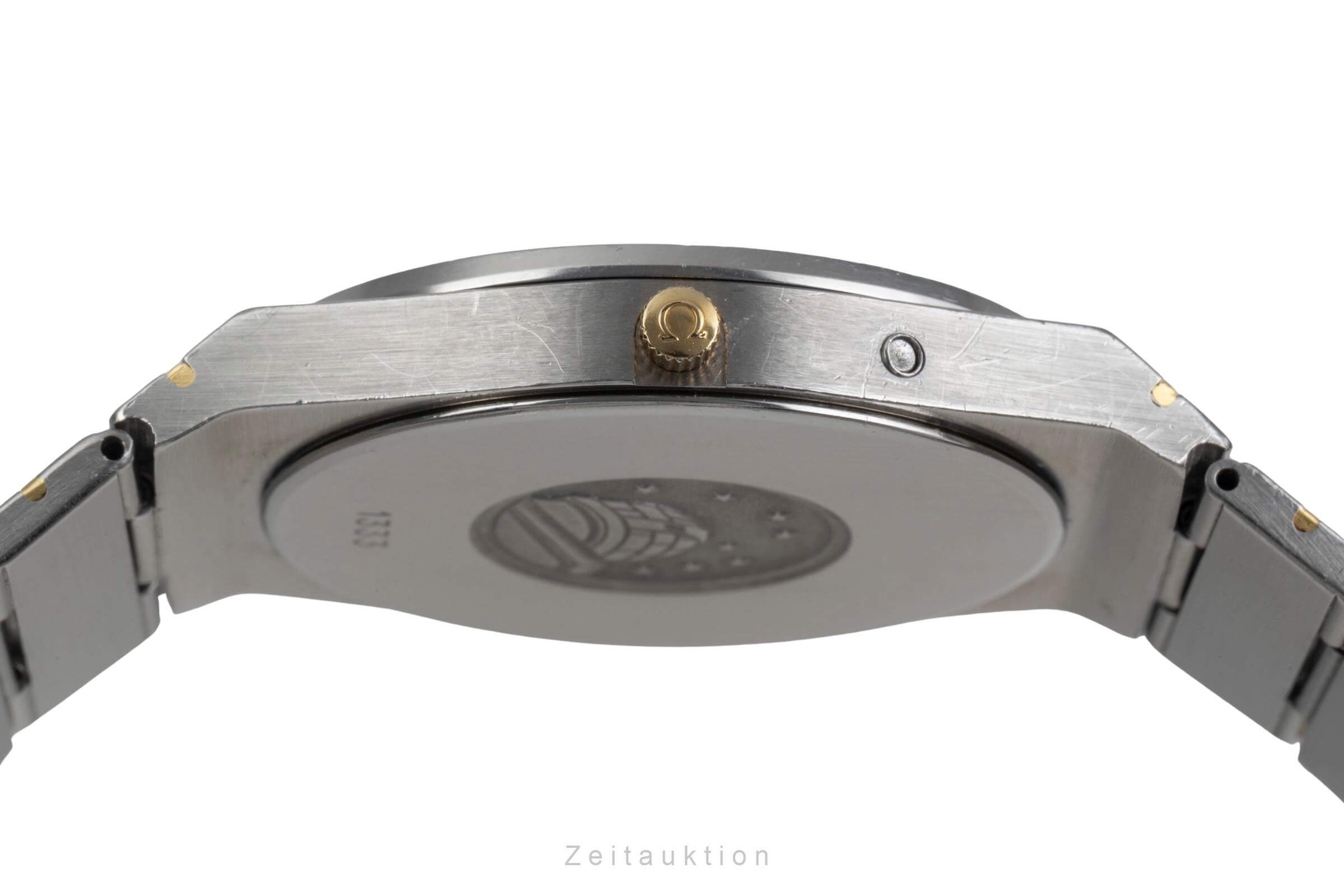 Omega Constellation acier / or  quartz montre pour hommes 198.0129   398.0858 Vintage  [2405553]