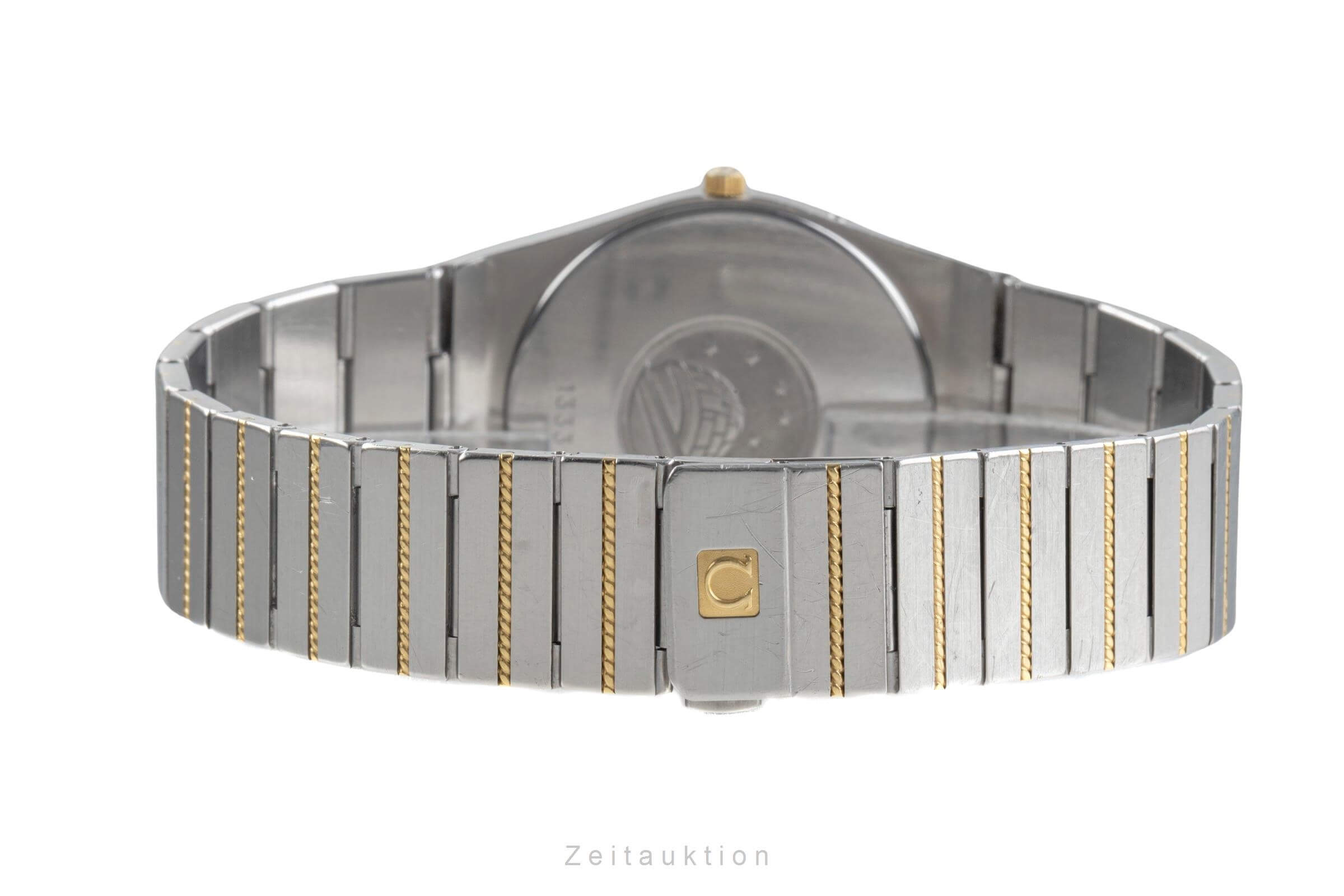 Omega Constellation acier / or  quartz montre pour hommes 198.0129   398.0858 Vintage  [2405553]