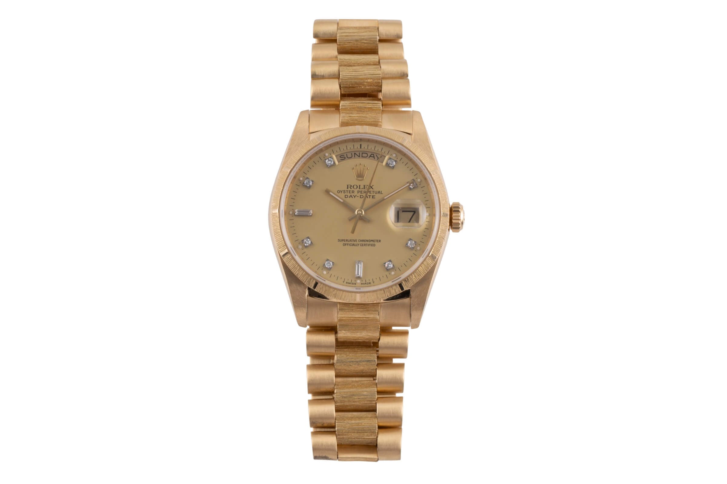 Rolex Day-Date oro 18 ct automatismo orologio da uomo 18248  [2405555]