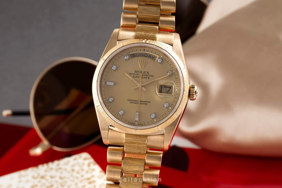 Rolex Day-Date 18 ct gold automatic men's watch 18248  [2405555]