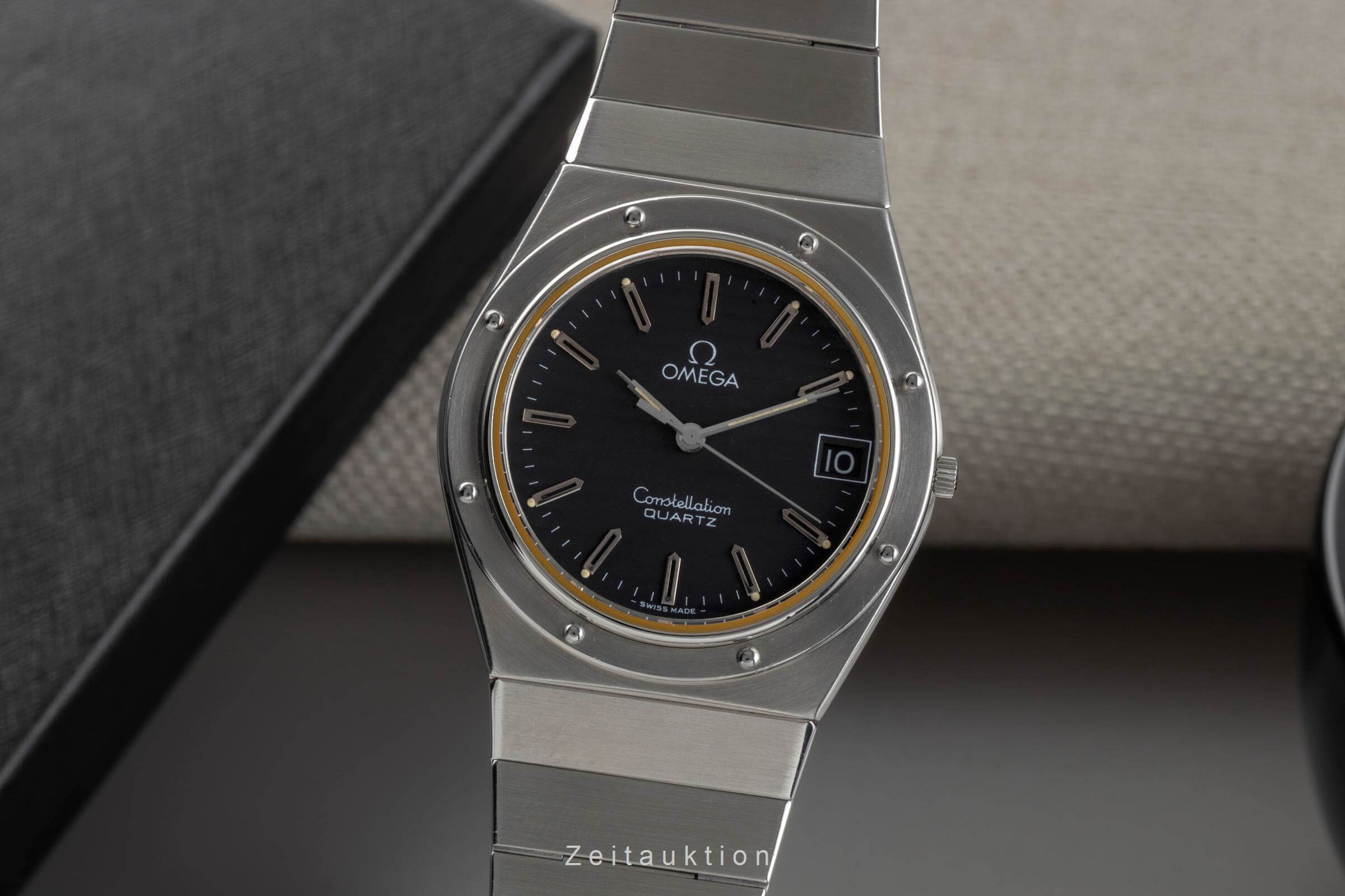 Omega Constellation steel quartz men's watch 196.0147   396.0879 Vintage  [2405572]