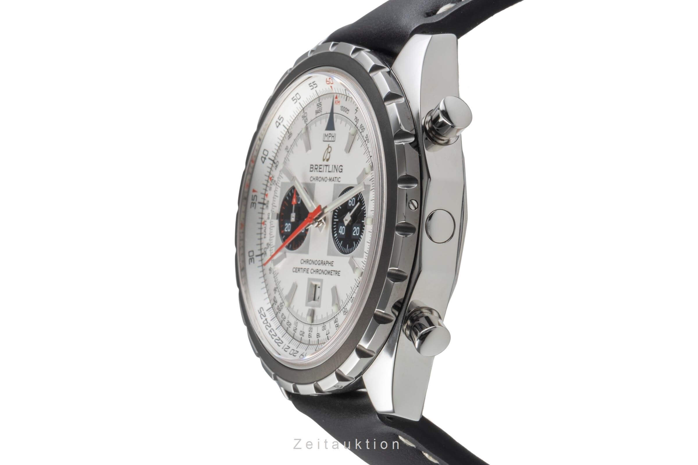 Breitling Chrono-Matic chronograph steel automatic men's watch A41360  [2405590]