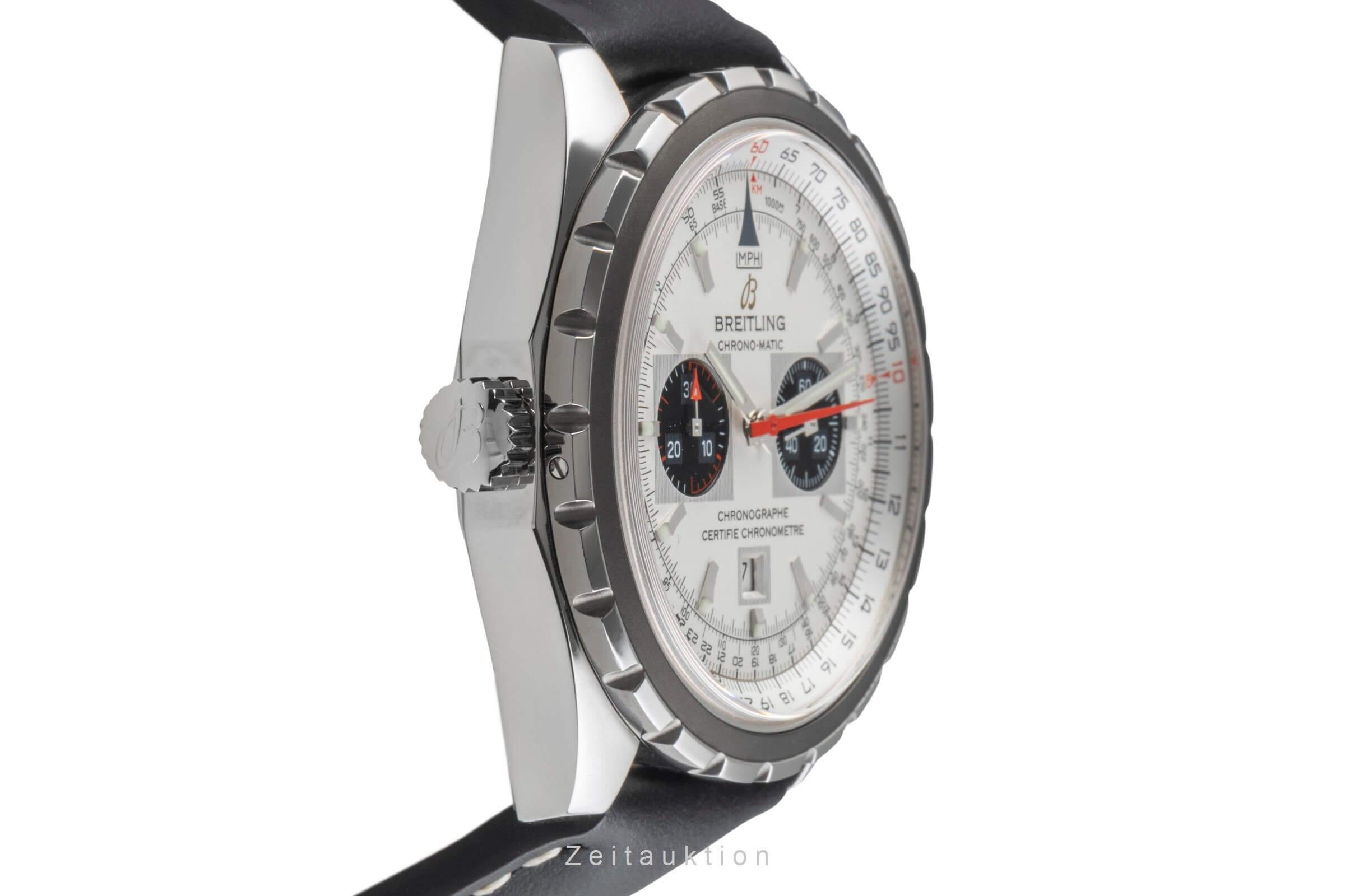 Breitling Chrono-Matic chronograph steel automatic men's watch A41360  [2405590]