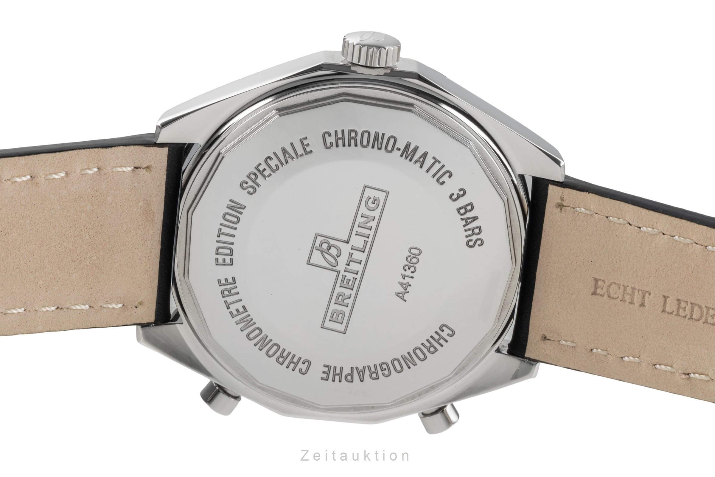 Breitling Chrono-Matic chronograph steel automatic men's watch A41360  [2405590]