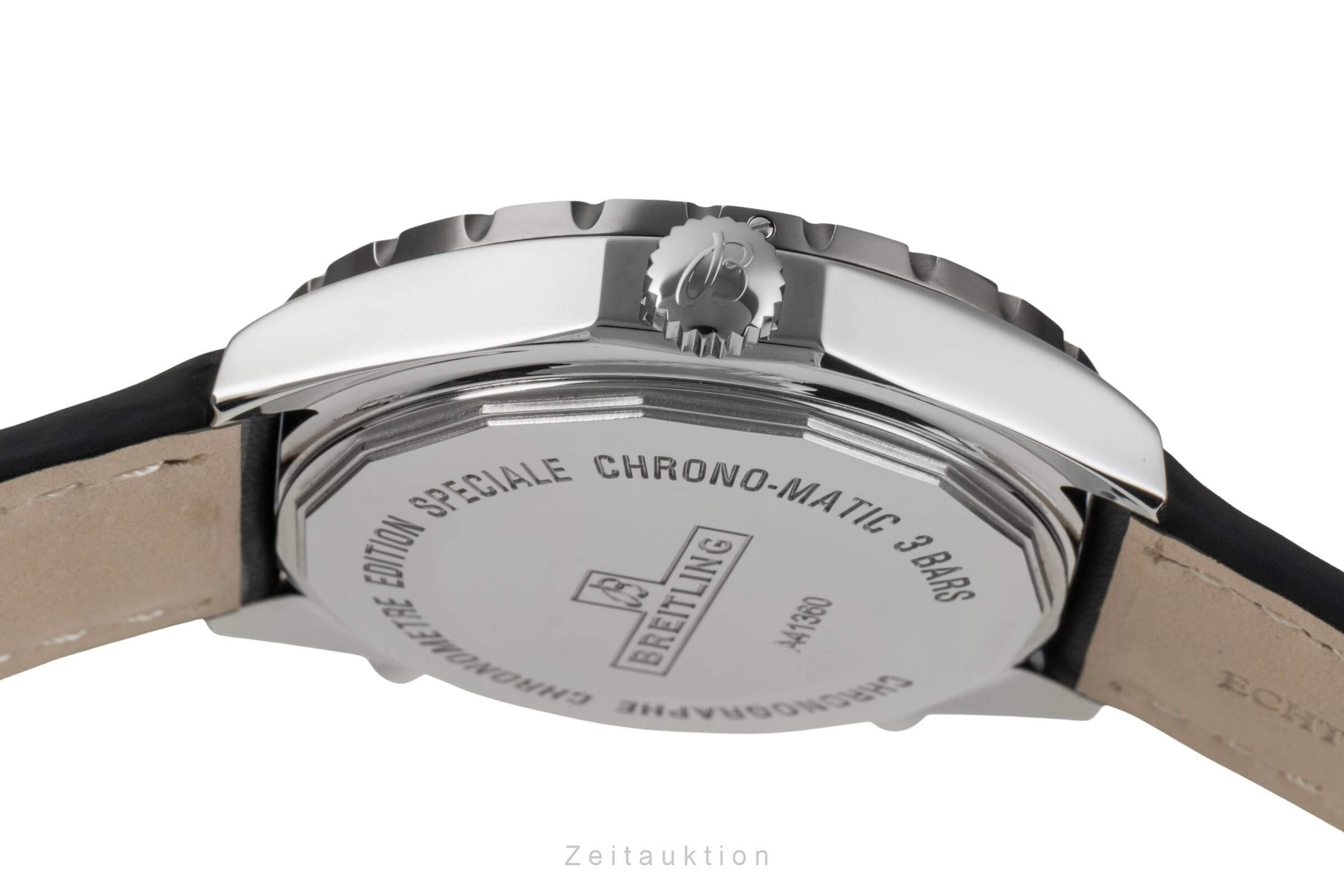 Breitling Chrono-Matic chronograph steel automatic men's watch A41360  [2405590]