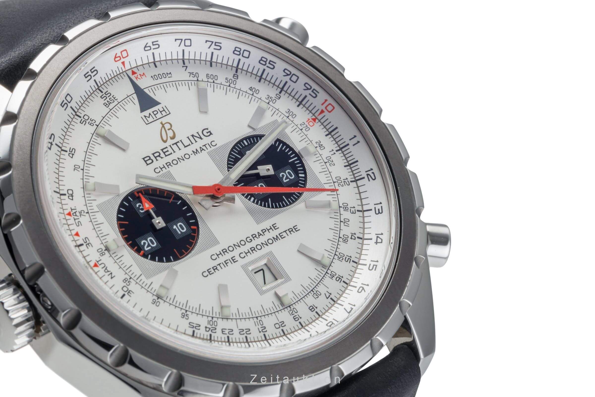 Breitling Chrono-Matic chronograph steel automatic men's watch A41360  [2405590]