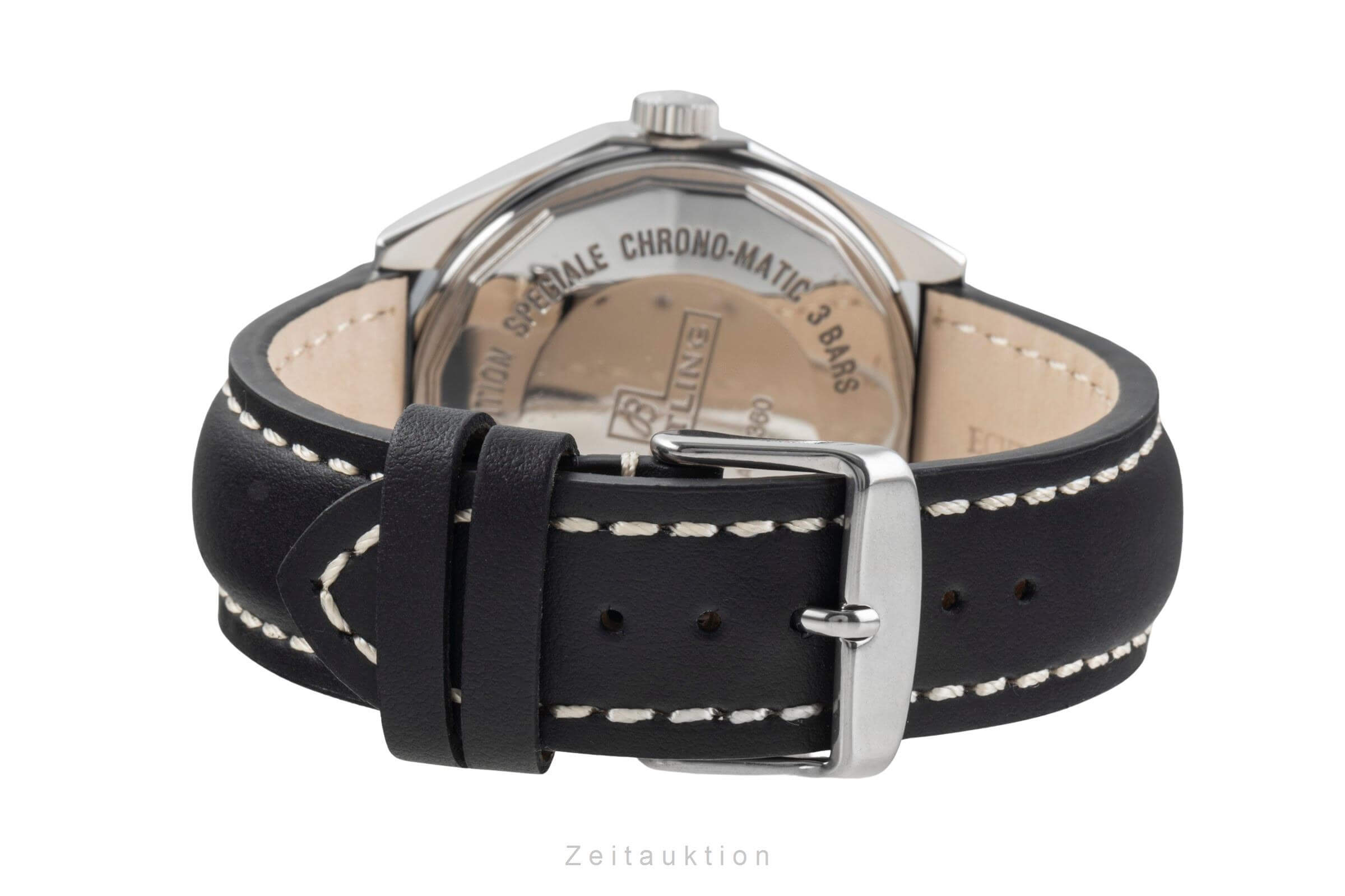 Breitling Chrono-Matic chronograph steel automatic men's watch A41360  [2405590]