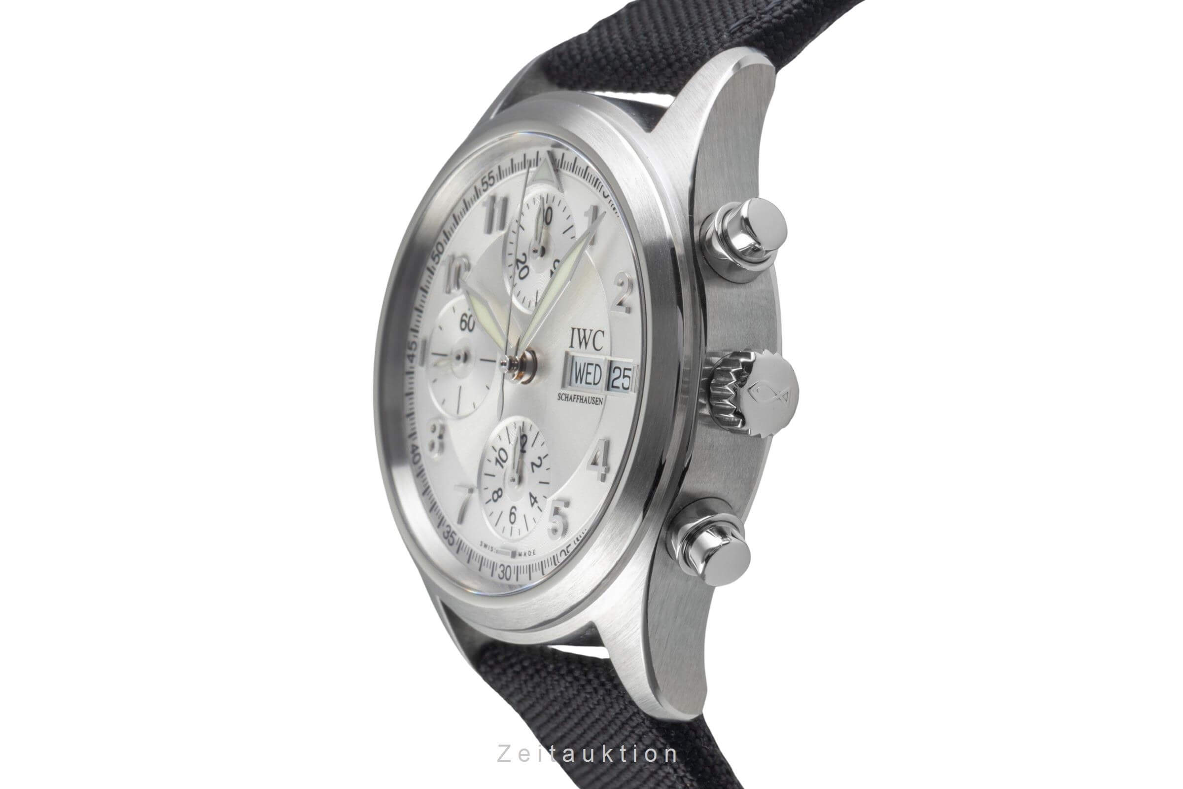 IWC Fliegerchronograph cronografo acciaio automatismo orologio da uomo IW370628  [2405593]