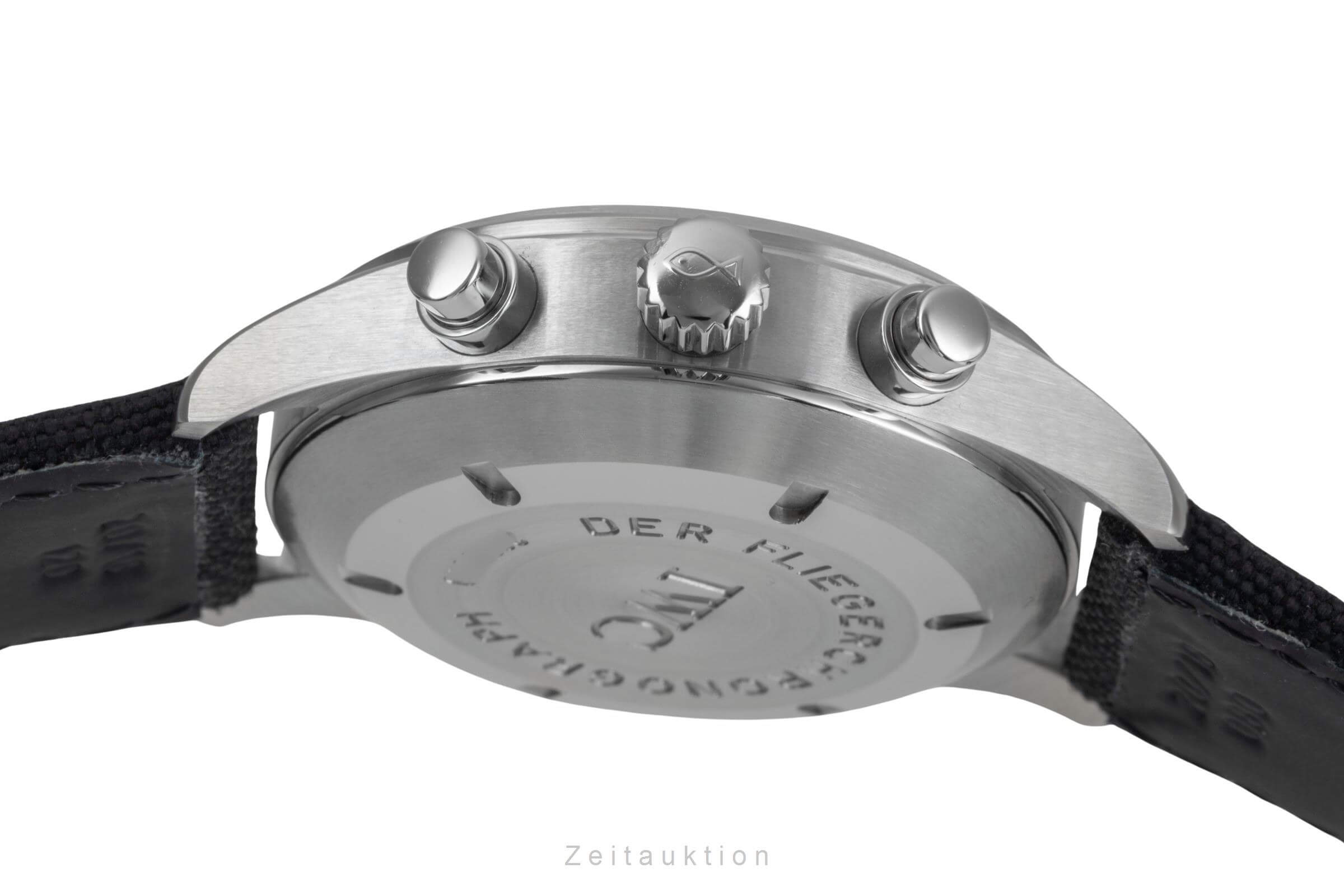 IWC Fliegerchronograph cronografo acciaio automatismo orologio da uomo IW370628  [2405593]