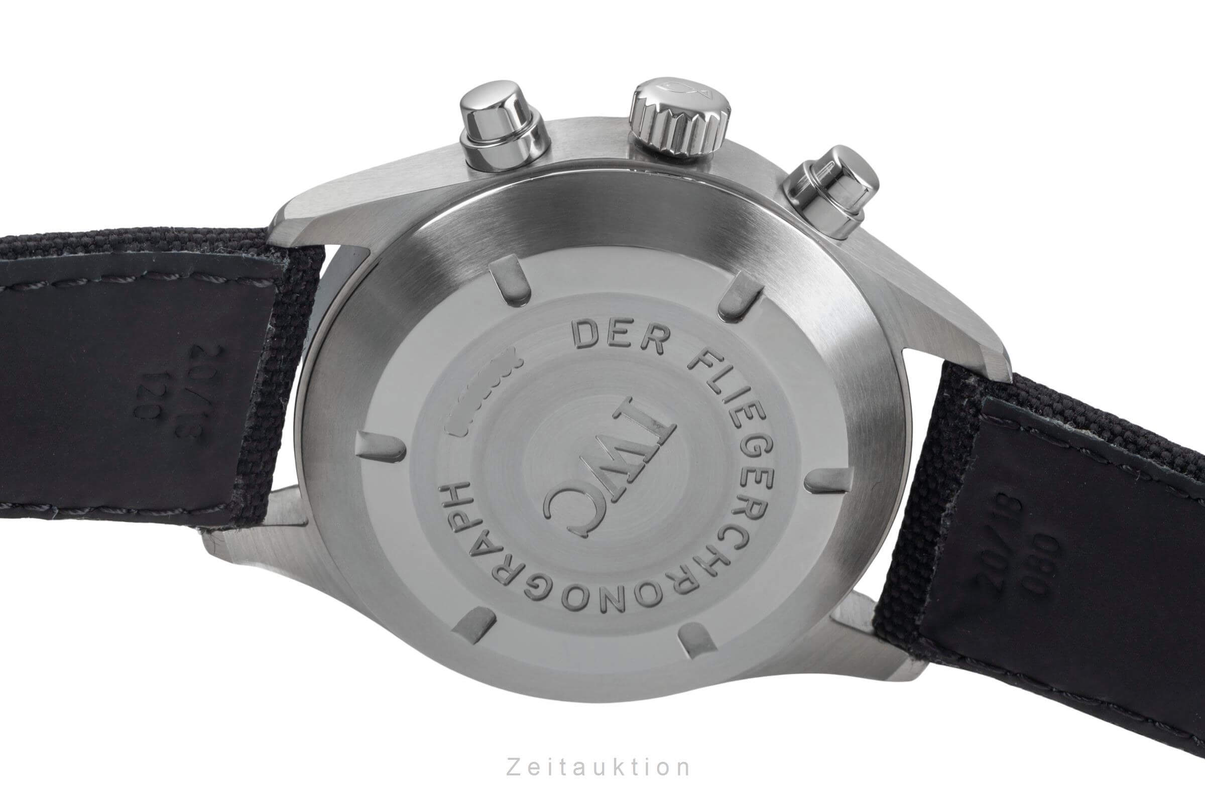 IWC Fliegerchronograph cronografo acciaio automatismo orologio da uomo IW370628  [2405593]