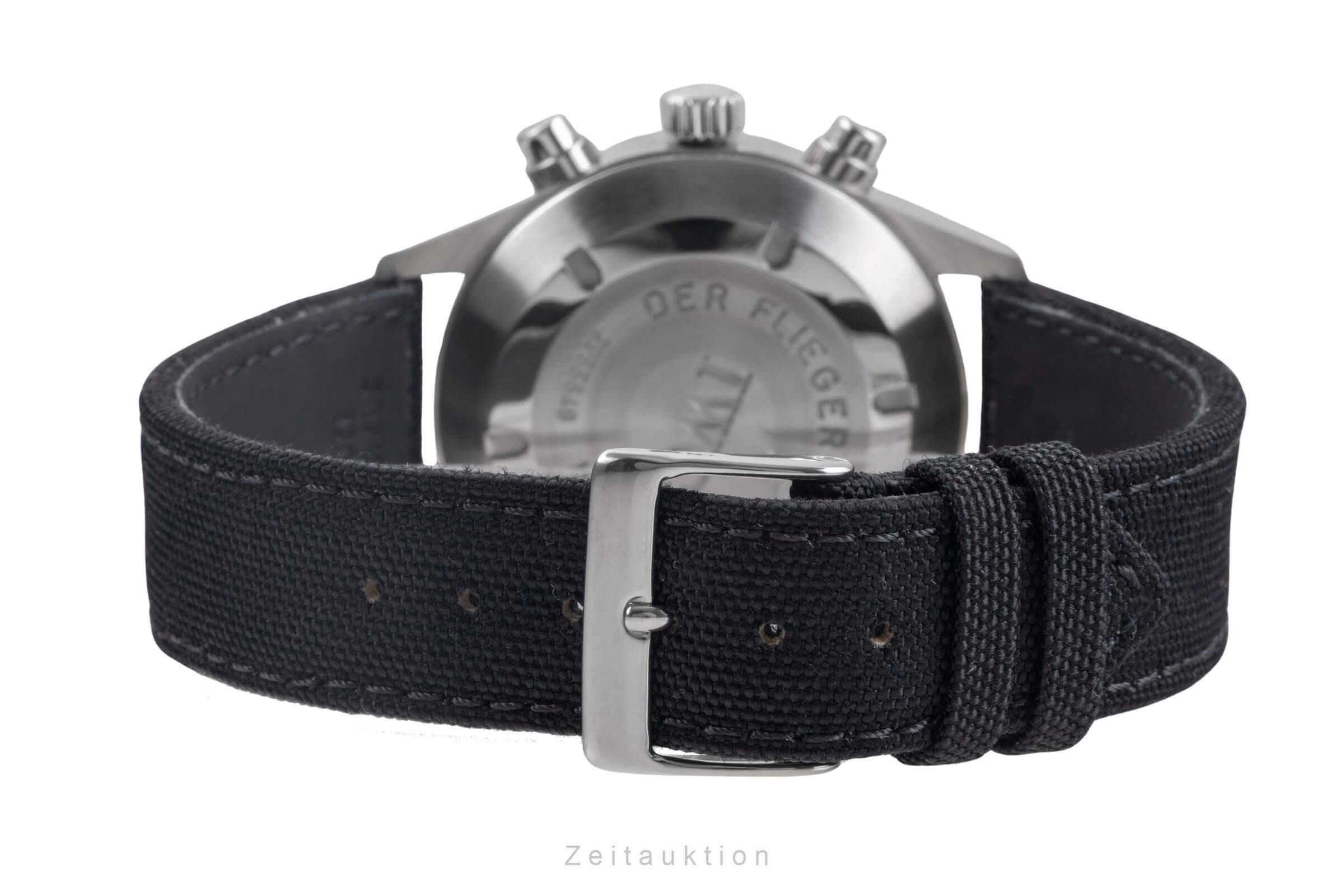 IWC Fliegerchronograph cronografo acciaio automatismo orologio da uomo IW370628  [2405593]