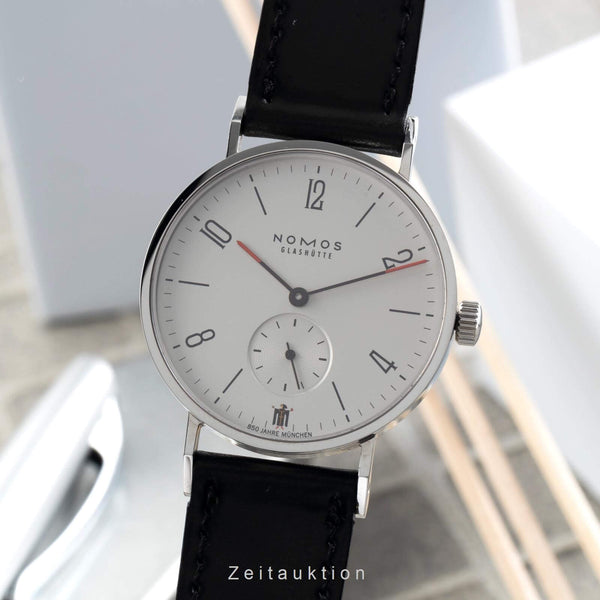 Nomos Tangente acero cuerda manual reloj para caballeros Limited  [2405652]