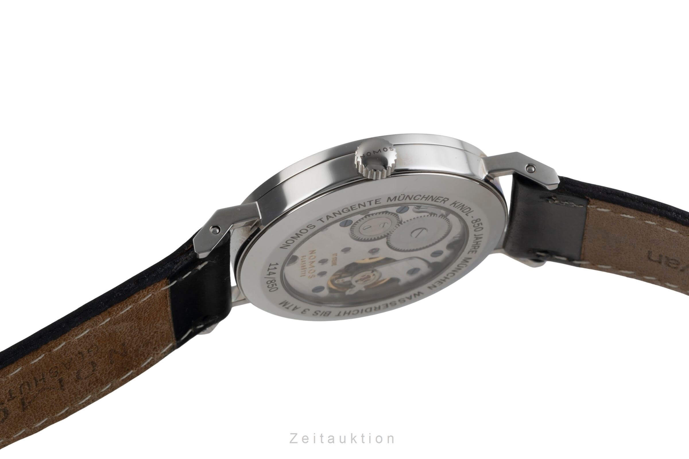 Nomos Tangente acero cuerda manual reloj para caballeros Limited  [2405652]