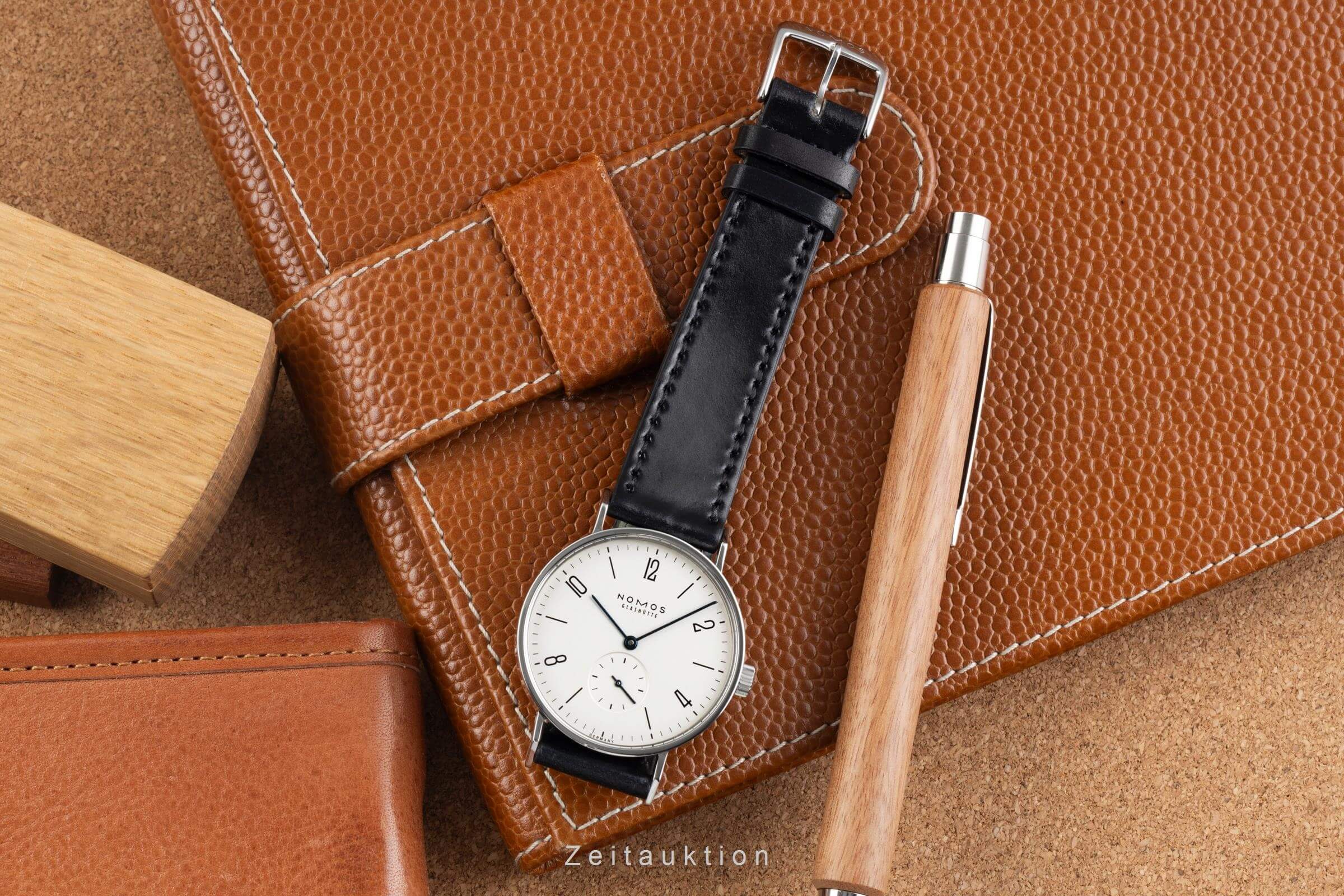 Nomos Tangente acciaio carica manuale orologio da uomo Limited  [2405665]