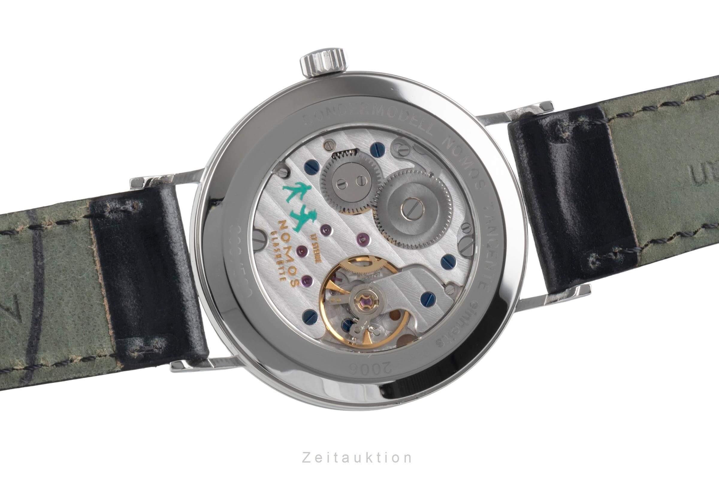 Nomos Tangente acciaio carica manuale orologio da uomo Limited  [2405665]