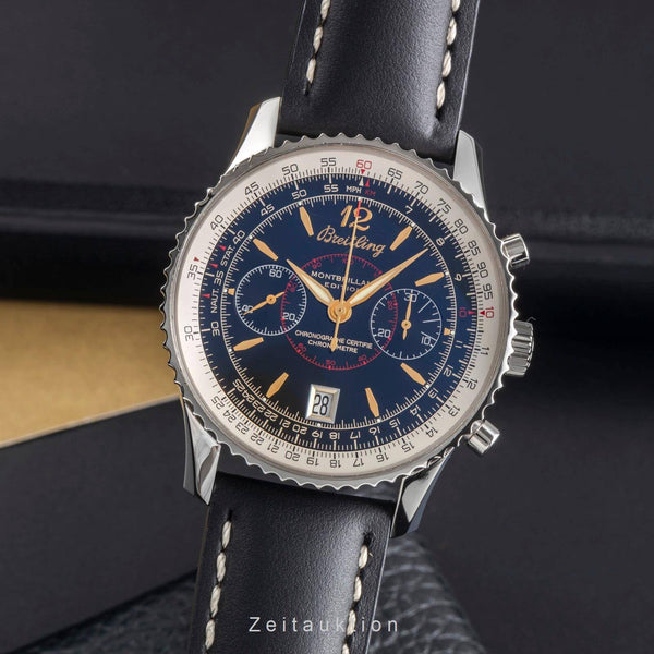 Breitling Navitimer chronograph steel manual winding men's watch A48330  [2405705]