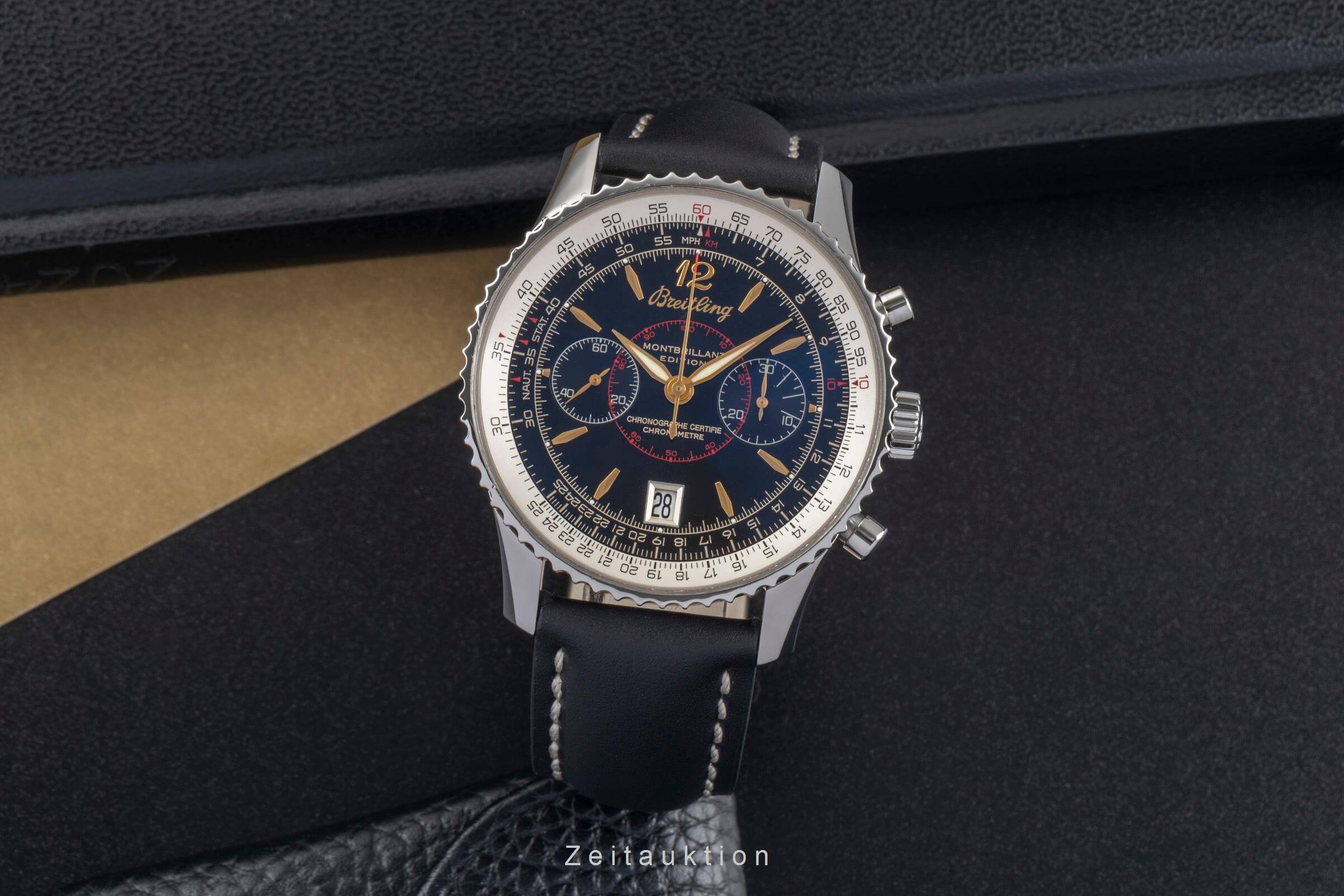 Breitling Navitimer chronograph steel manual winding men's watch A48330  [2405705]