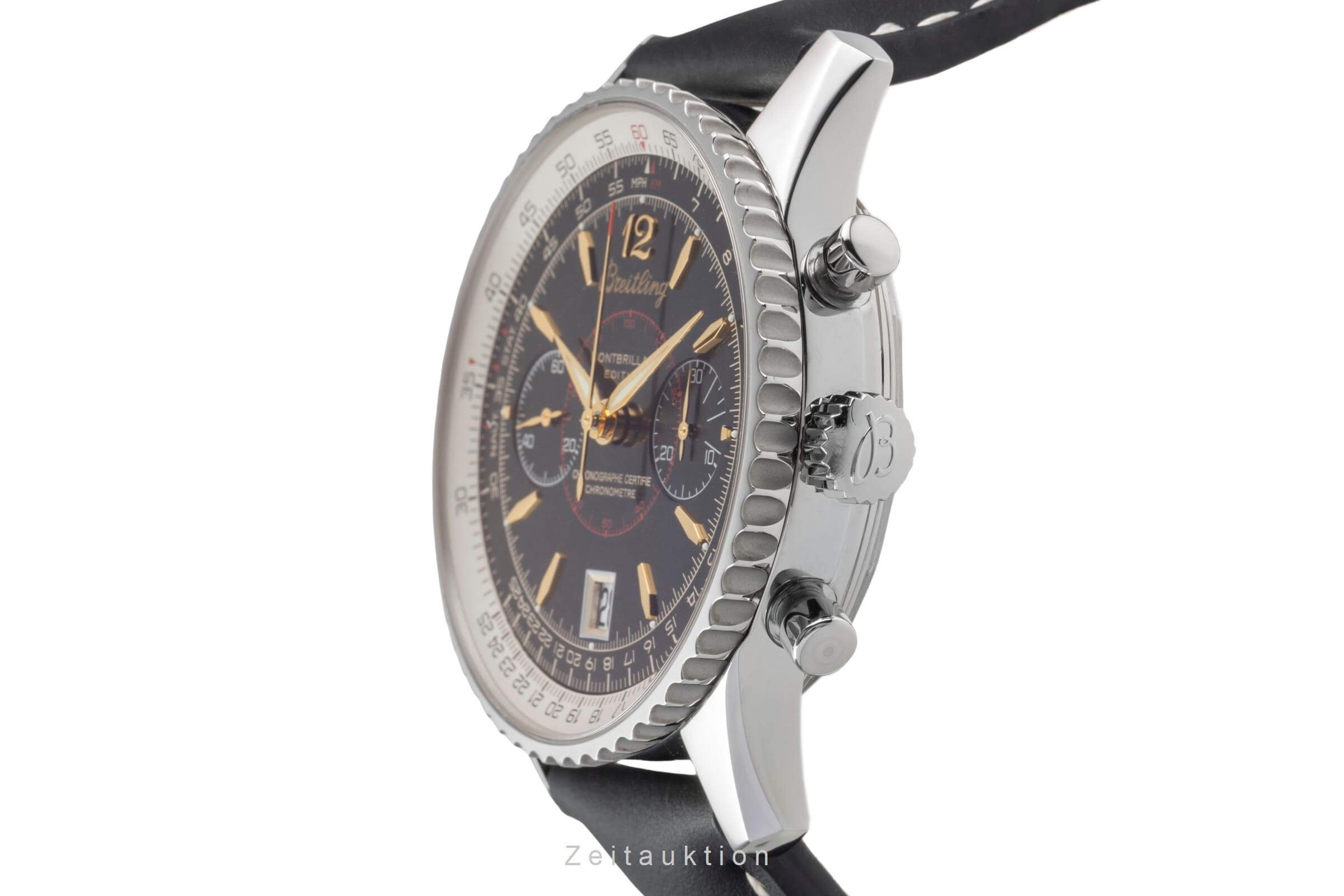 Breitling Navitimer chronograph steel manual winding men's watch A48330  [2405705]