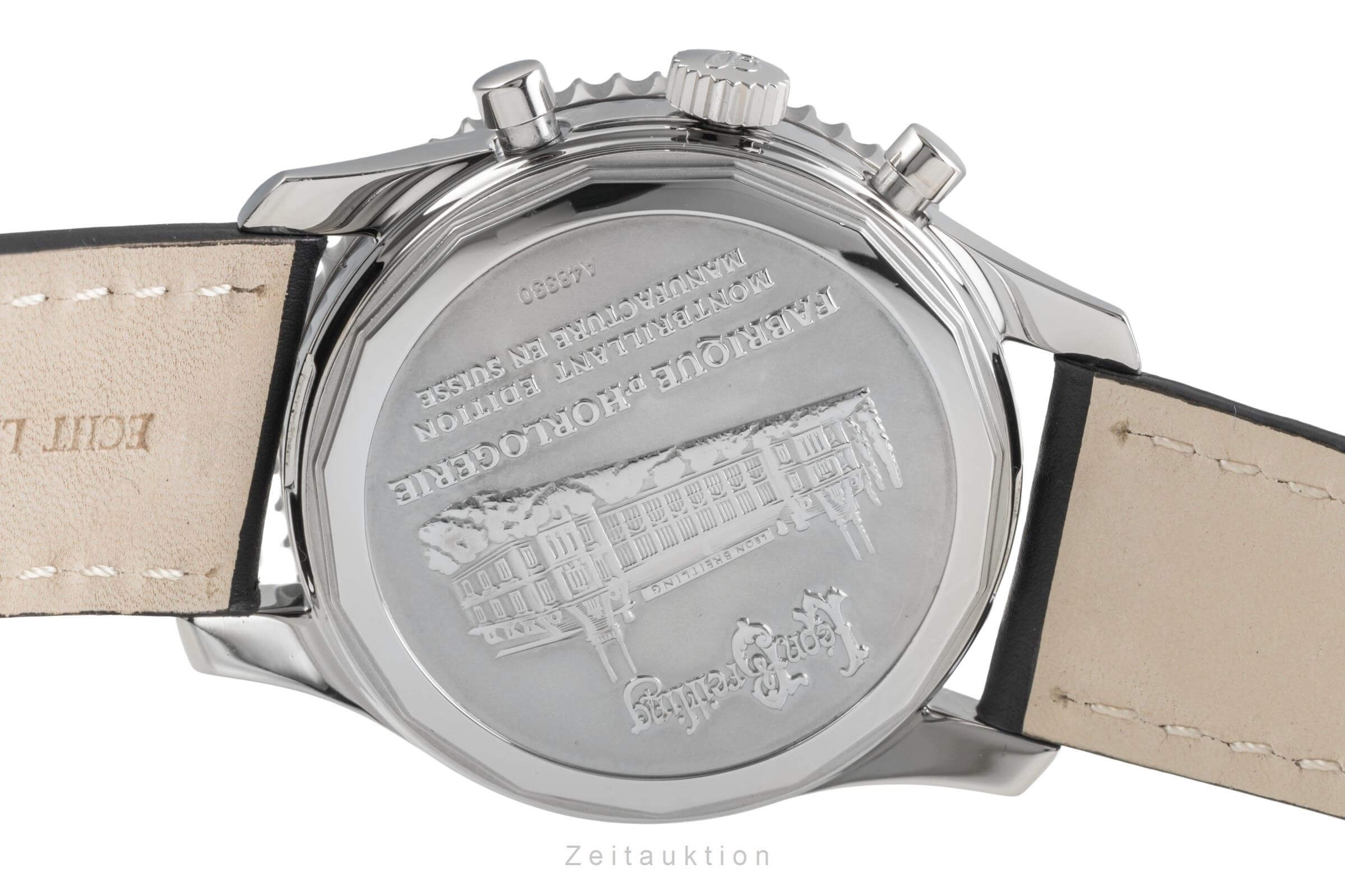 Breitling Navitimer chronograph steel manual winding men's watch A48330  [2405705]