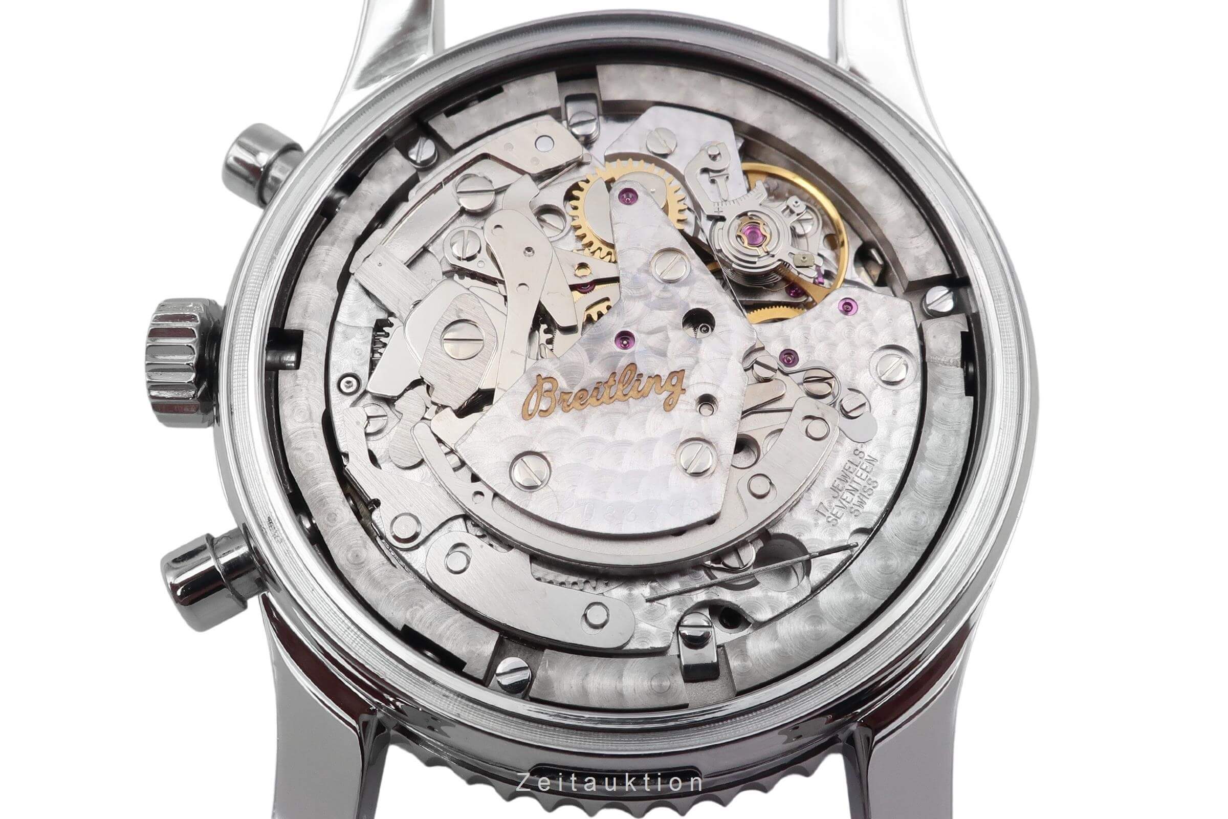 Breitling Navitimer chronograph steel manual winding men's watch A48330  [2405705]