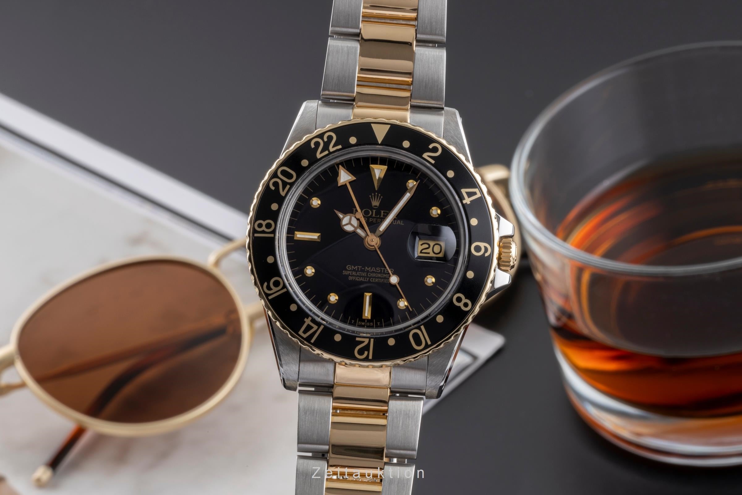 Rolex GMT-Master acciaio / oro automatismo orologio da uomo 16753  [2405749]