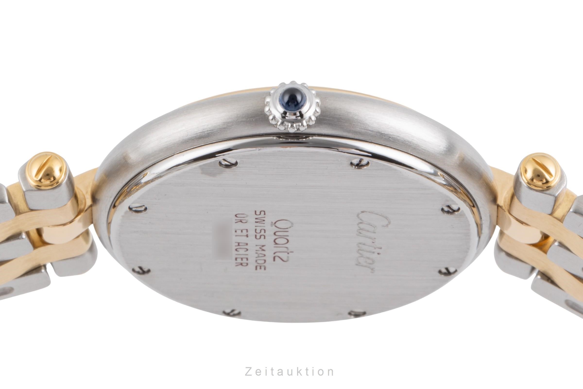 Cartier Panthere acero / oro cuarzo reloj para damas  183964  [2405773]