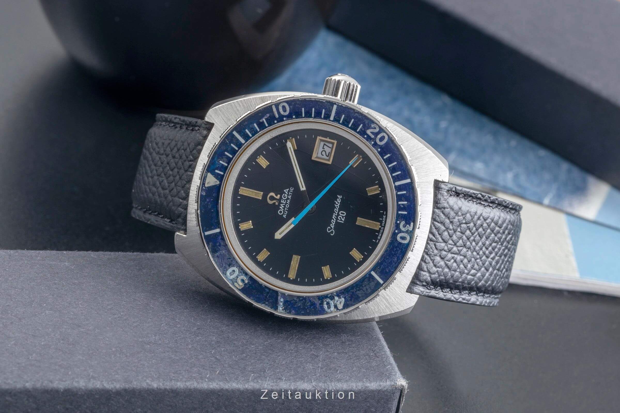 Omega Seamaster acier automatique montre pour hommes 166.088 Vintage  [2405807]