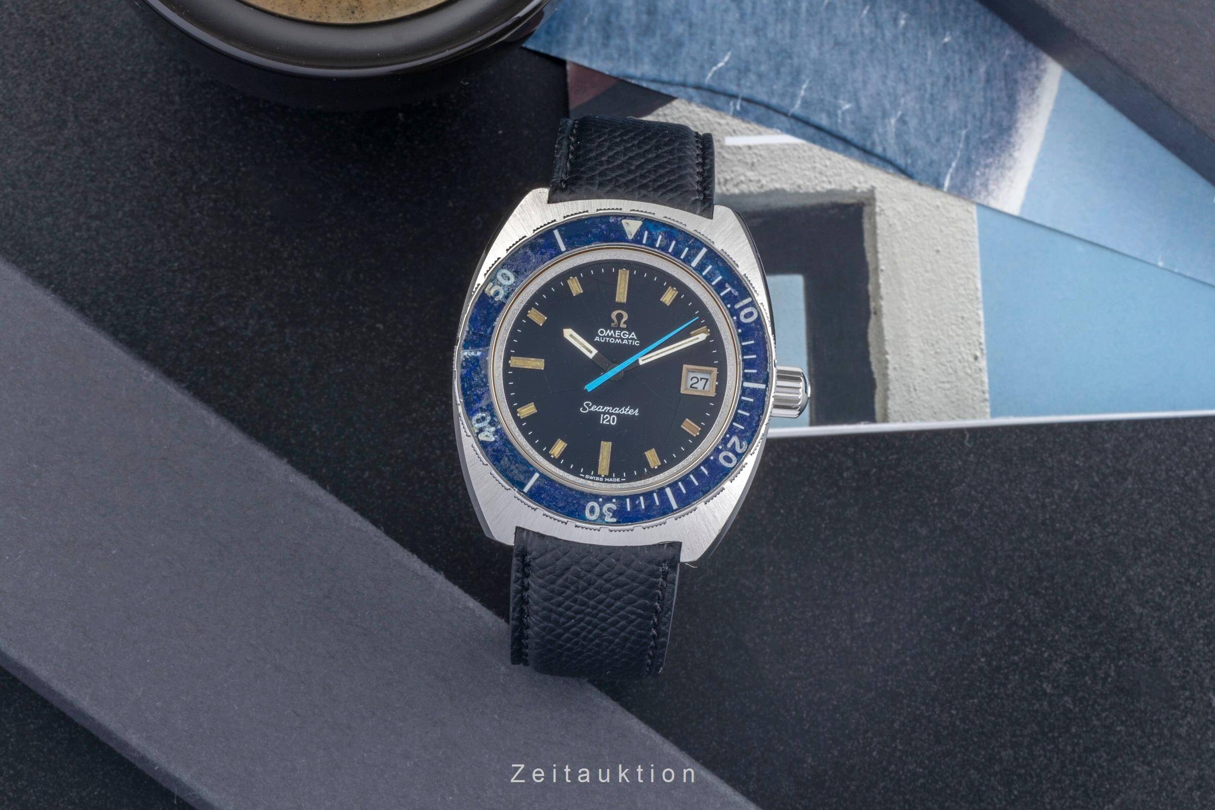 Omega Seamaster acier automatique montre pour hommes 166.088 Vintage  [2405807]