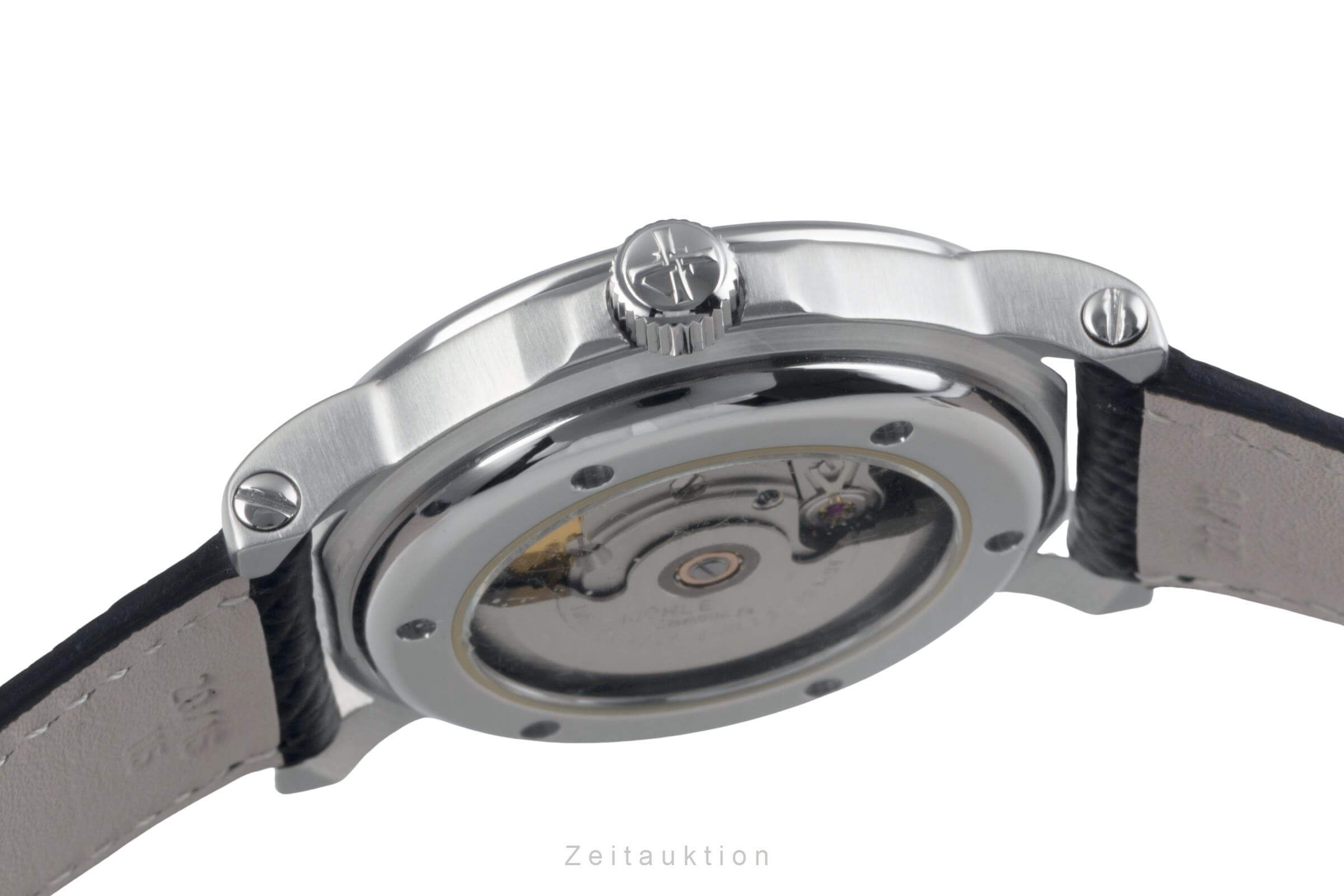 Mühle City-Automatic-XIII Edelstahl Automatik Herrenuhr Ref. M1-24-10 Papiere [2405811]