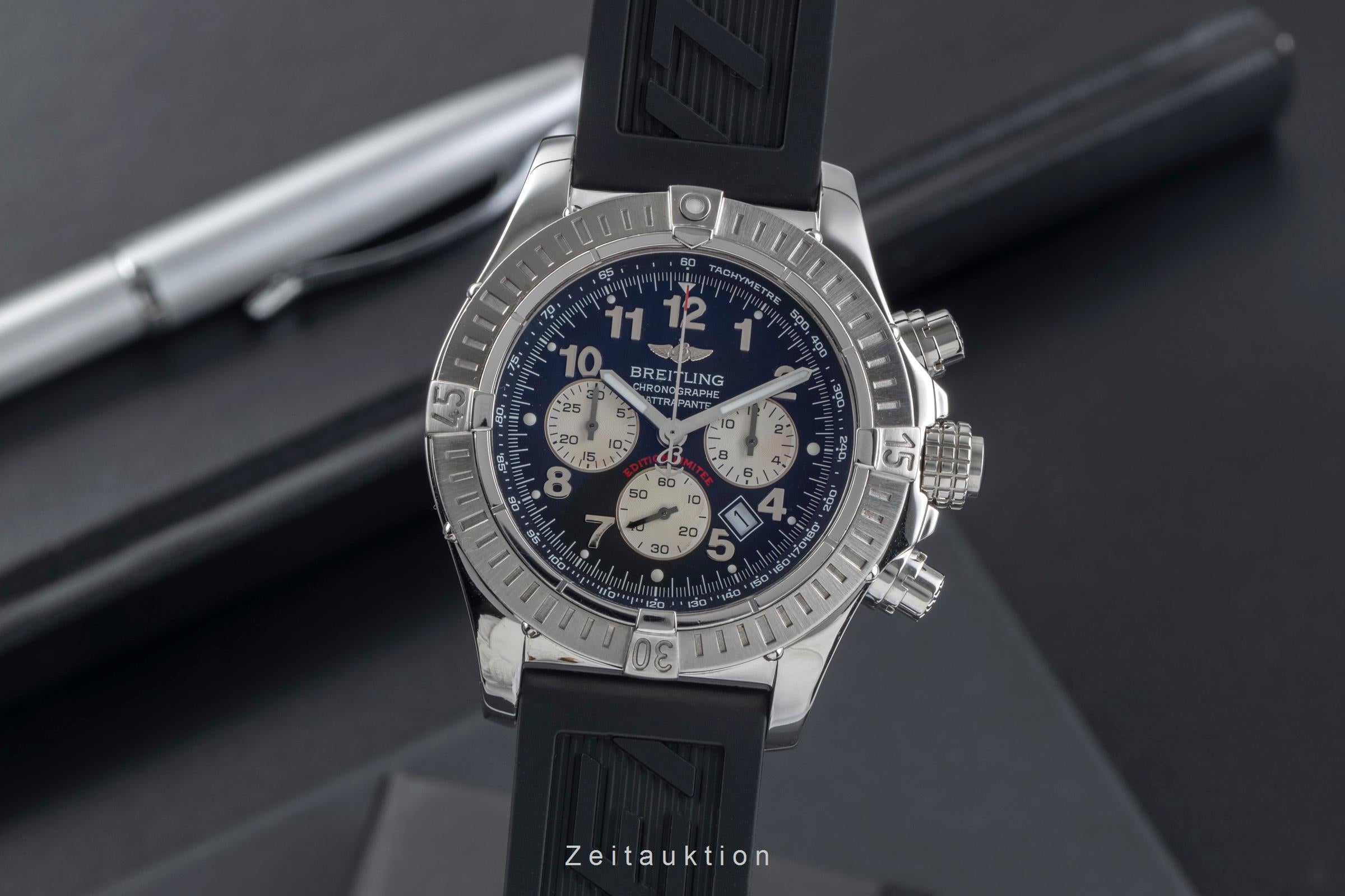 Breitling Avenger chronographe acier quartz montre pour hommes A69360 Limited  [2405824]