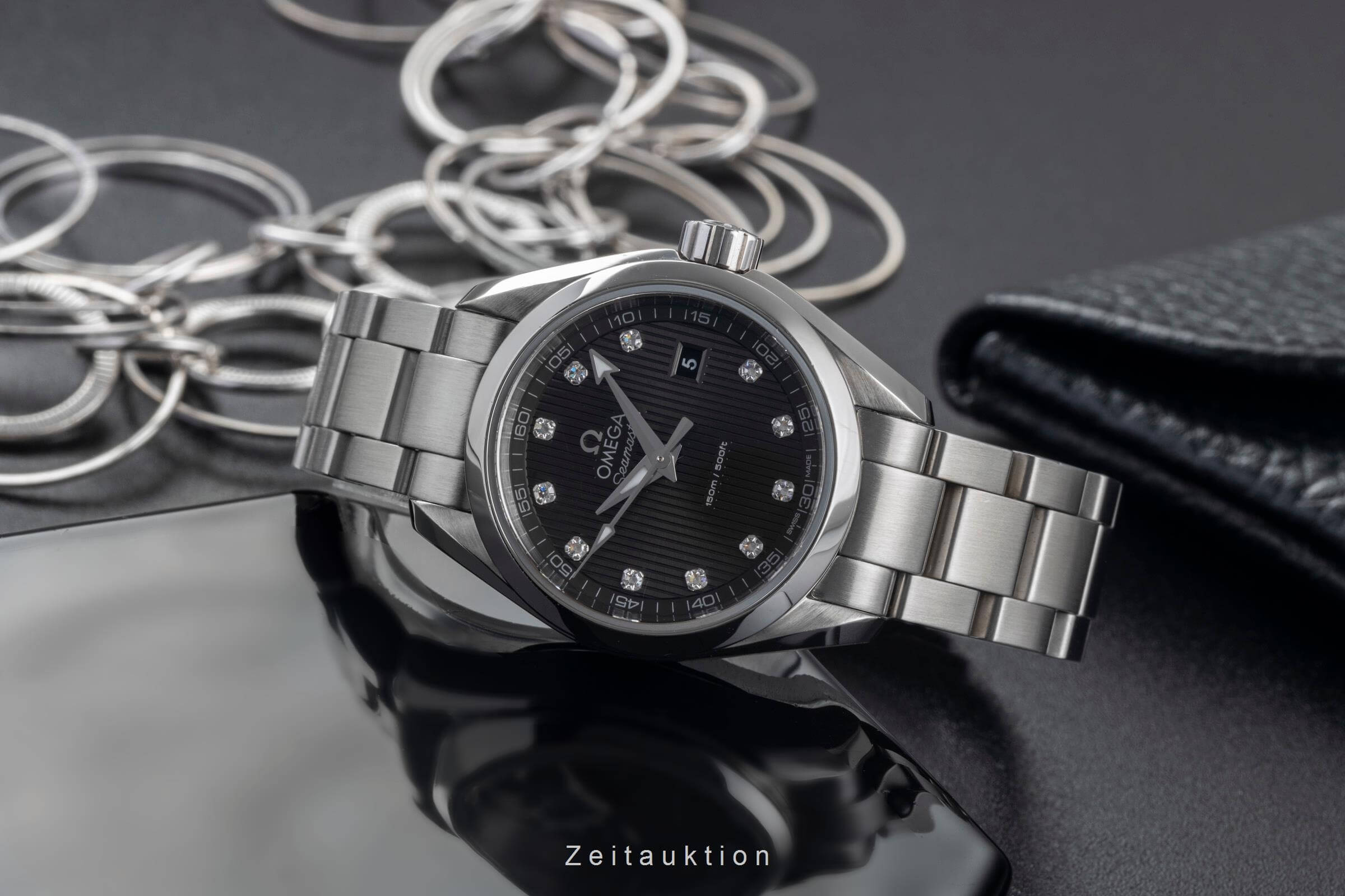 Omega Seamaster acero cuarzo reloj para damas  231.10.30.60.56.001   [2405840]