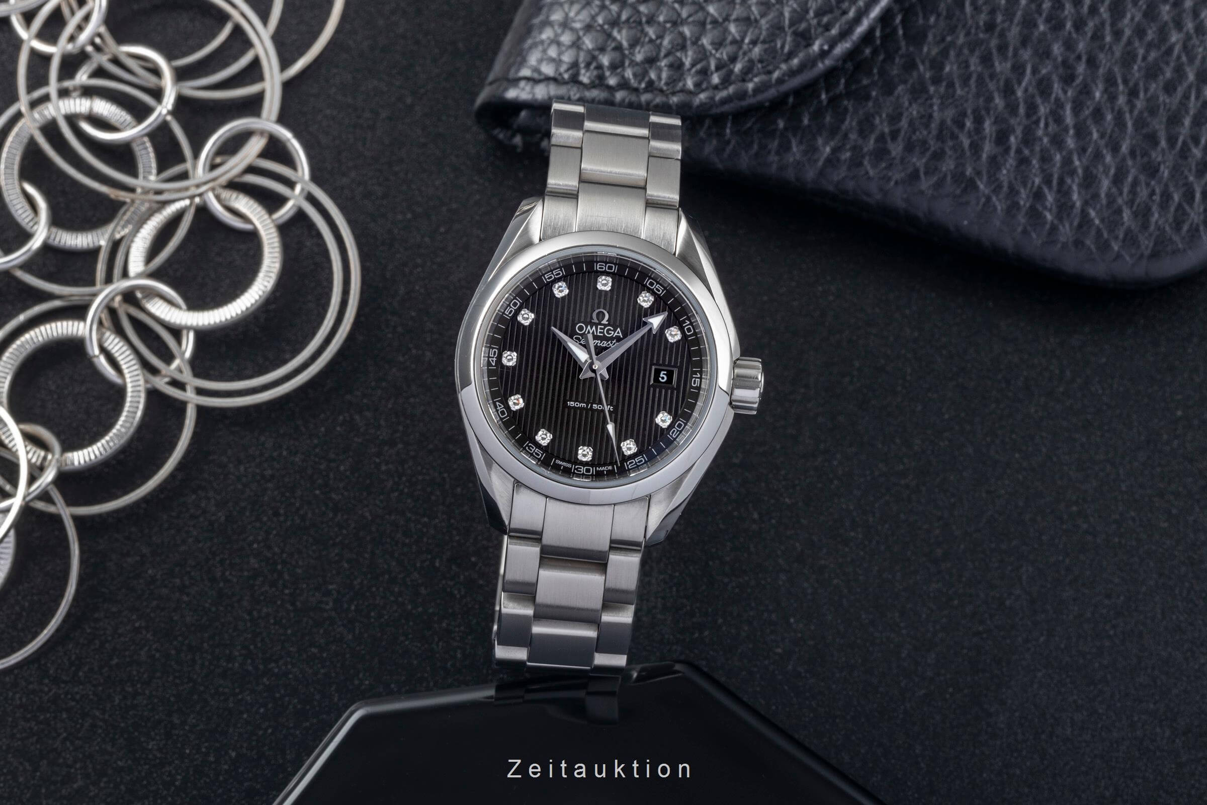 Omega Seamaster acero cuarzo reloj para damas  231.10.30.60.56.001   [2405840]