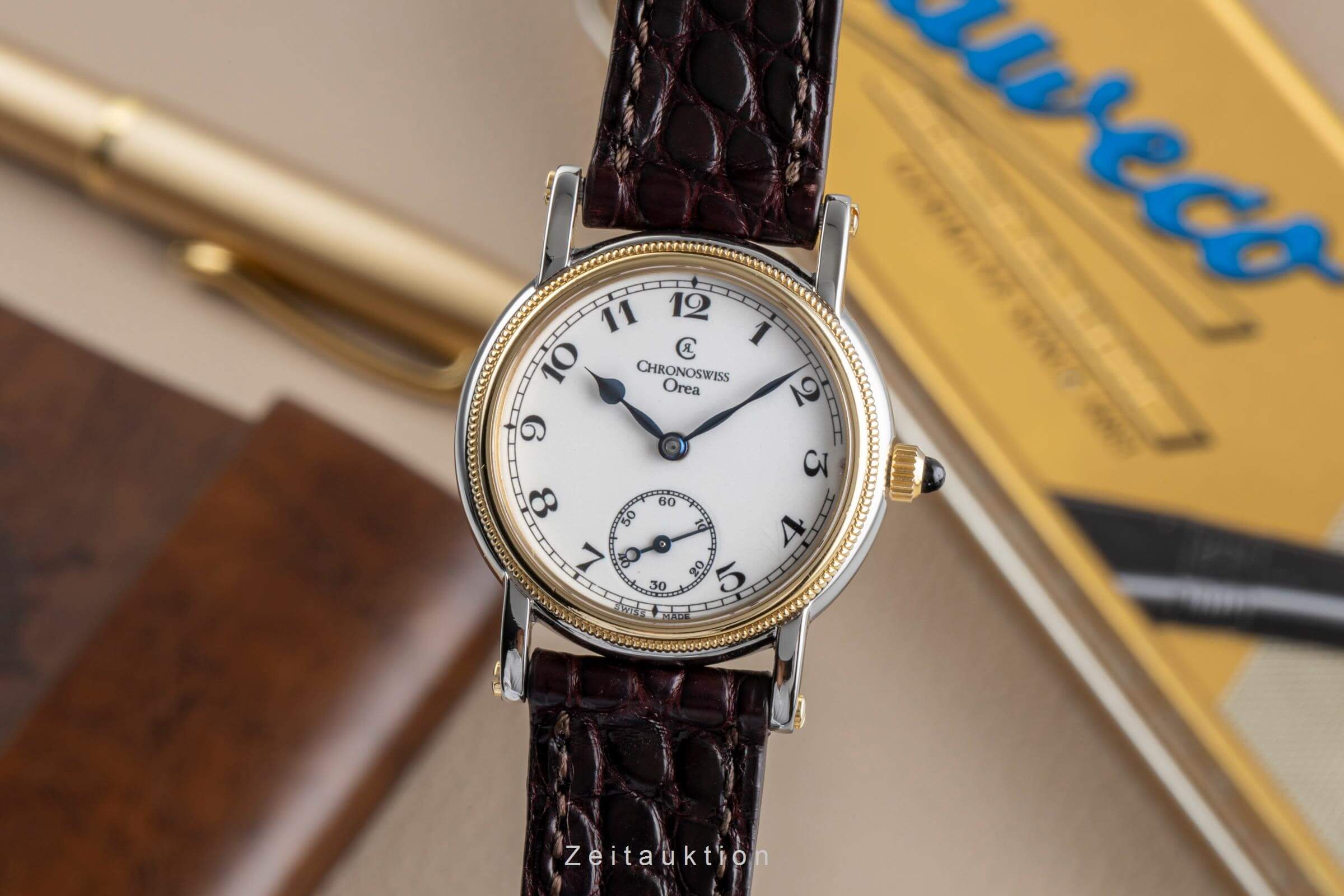 Chronoswiss Orea acier / or  à remontage manuel montre pour femmes CH7162  [2405847]