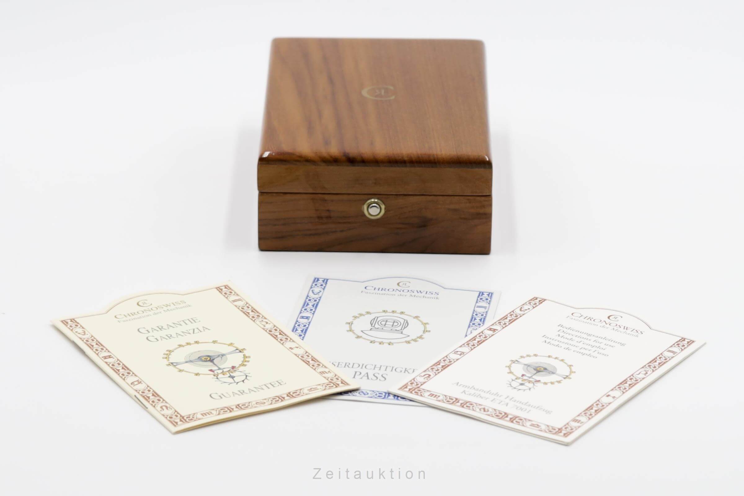 Chronoswiss Orea acier / or  à remontage manuel montre pour femmes CH7162  [2405847]