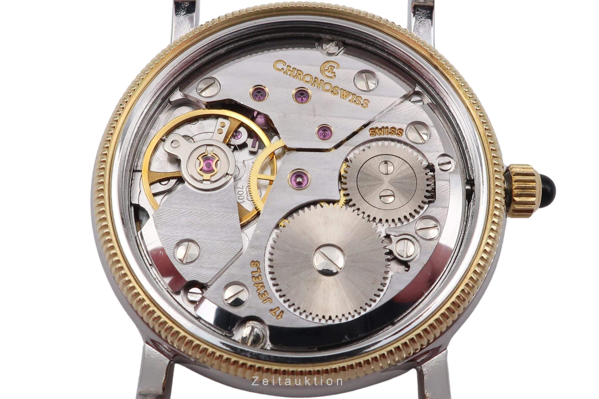 Chronoswiss Orea acier / or  à remontage manuel montre pour femmes CH7162  [2405847]