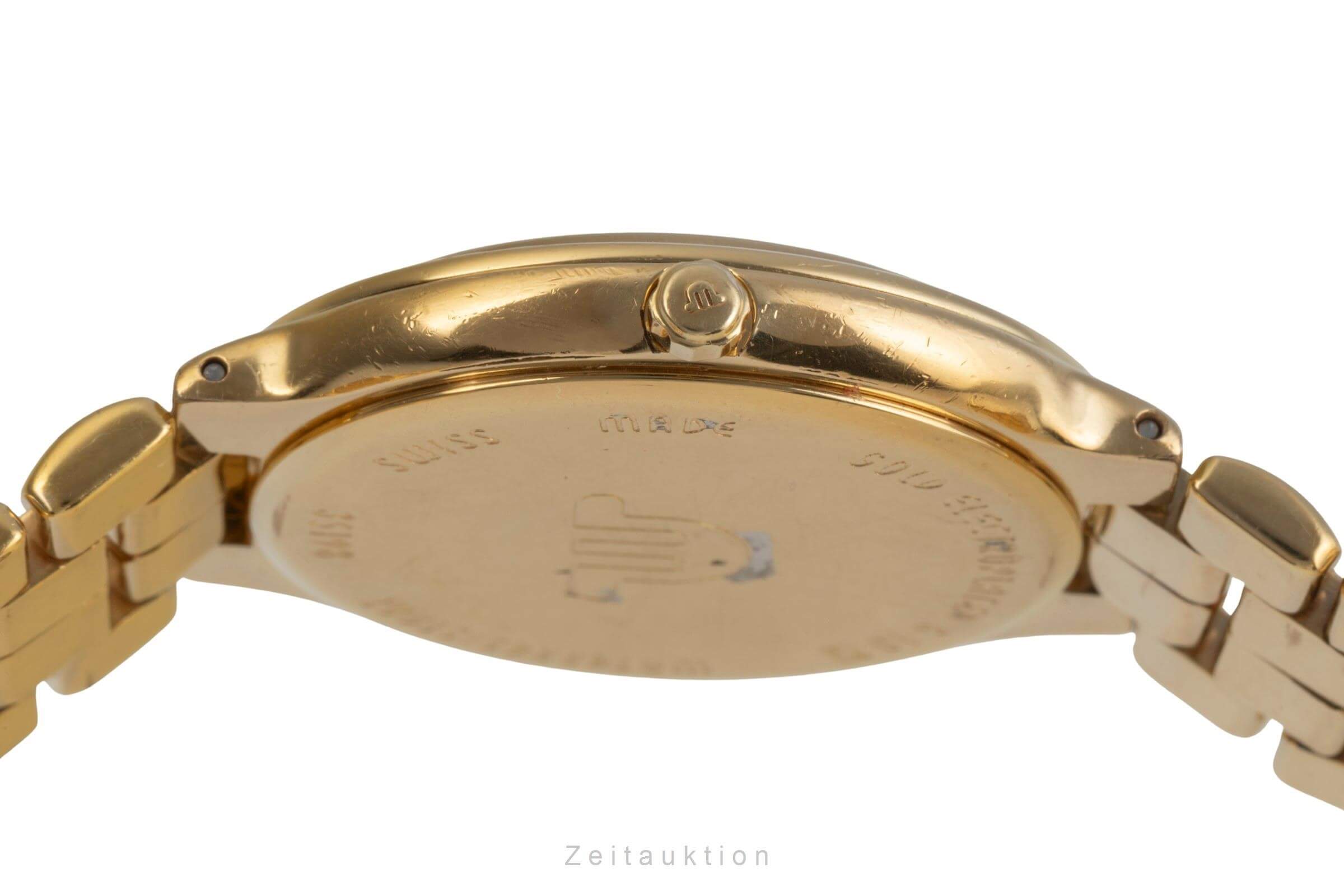 Maurice Lacroix Phase de Lune  gilt-brass quartz men's watch 35198  [2405855]