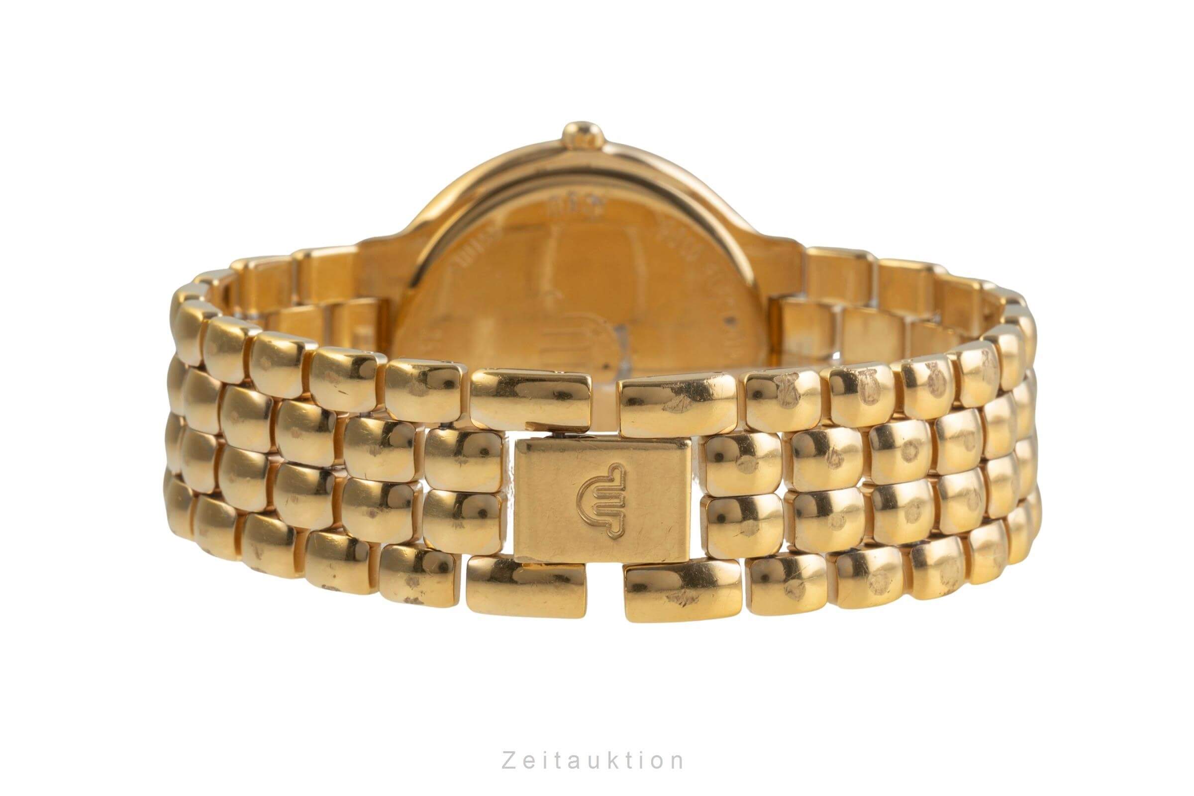 Maurice Lacroix Phase de Lune  gilt-brass quartz men's watch 35198  [2405855]