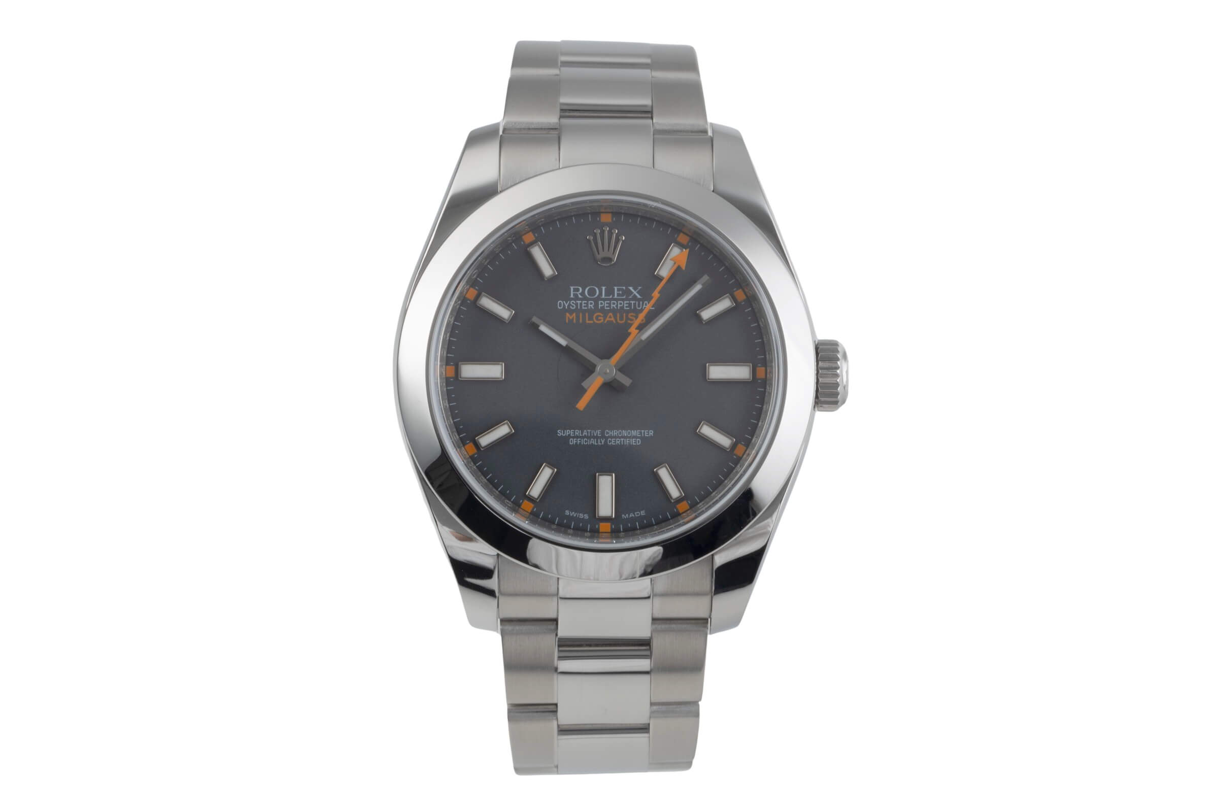 Rolex Milgauss steel automatic men's watch 116400  [2405862]