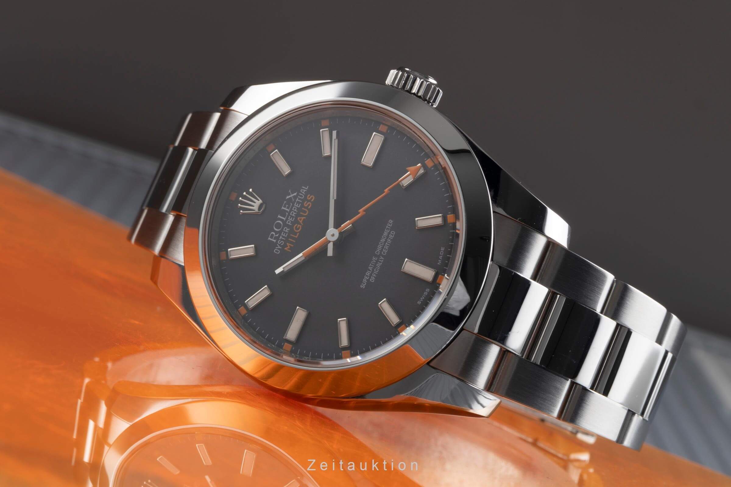 Rolex Milgauss steel automatic men's watch 116400  [2405862]