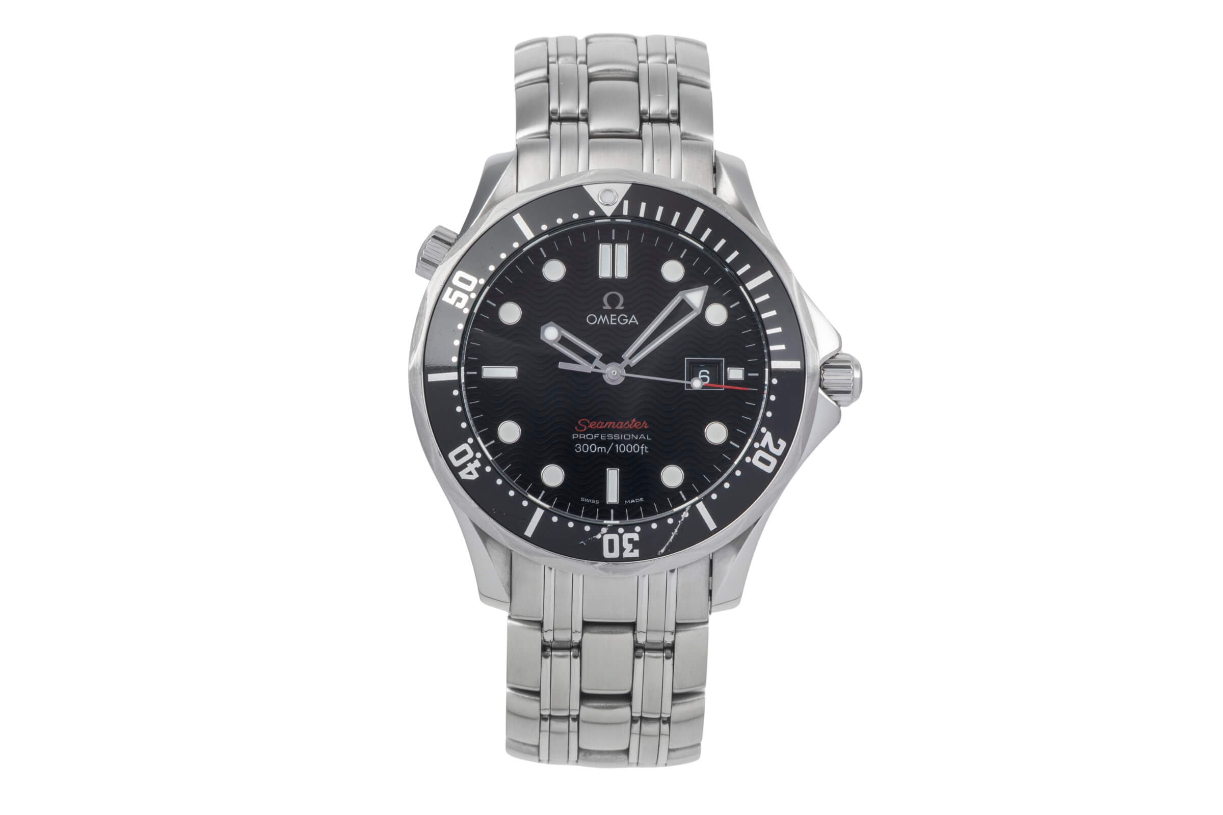 Omega Seamaster Professional 300M Red Stahl Herrenuhr Ref. 212.30.41.61.01.001 [2405877]