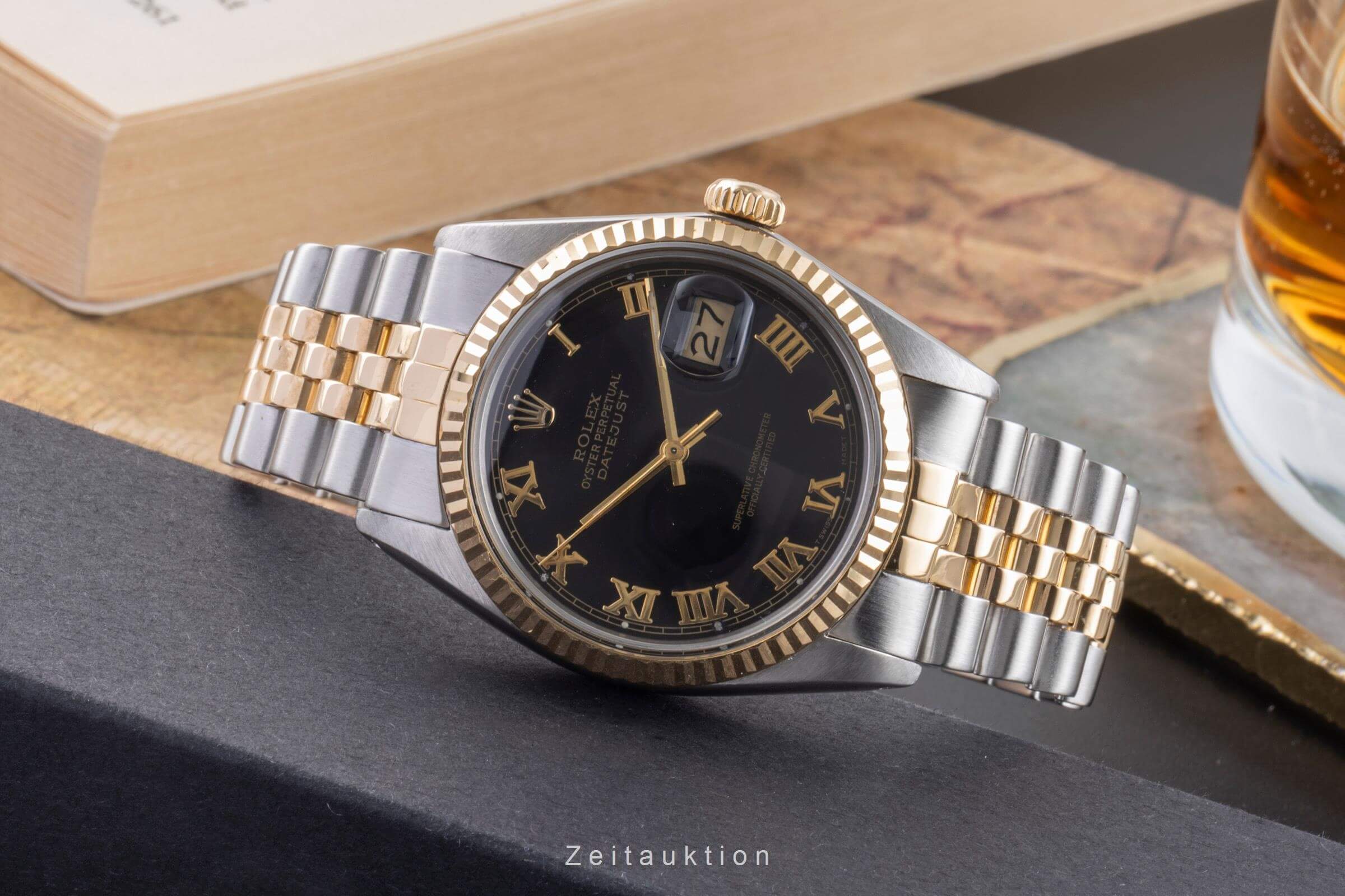 Rolex Datejust acero / oro automático reloj para caballeros 16013  [2405903]