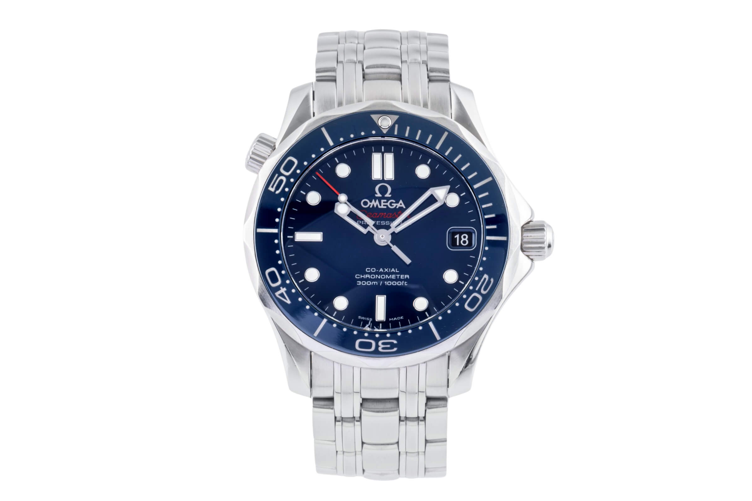 Omega Seamaster Diver 300M Co-Axial Automatik Stahl Ref. 212.30.36.20.03.001 B&P [2405912]