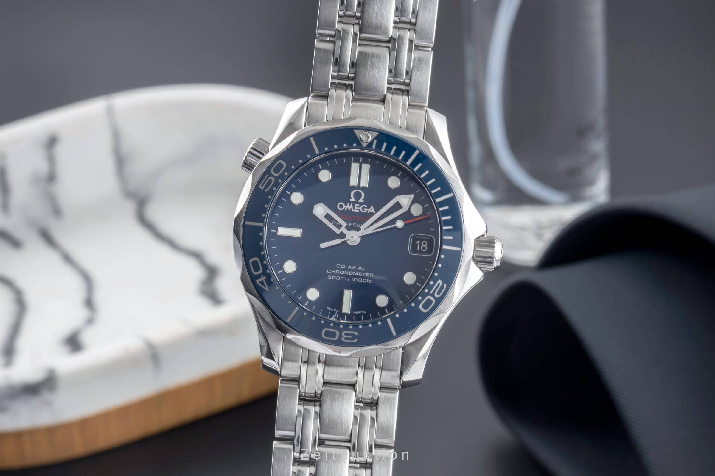 Omega Seamaster steel automatic men's watch 212.30.36.20.03.001  [2405912]